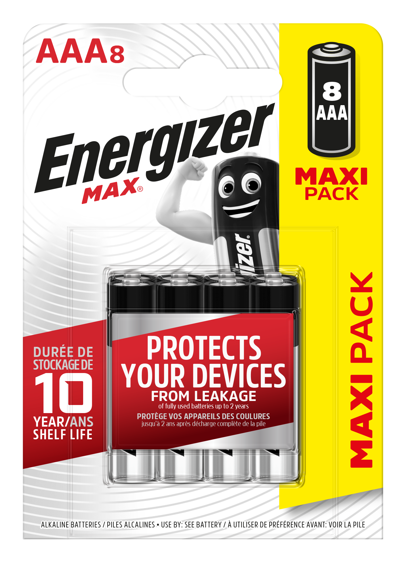 7638900426571 ENERGIZER BATTERIEN MAX AAA 8 STÜCK