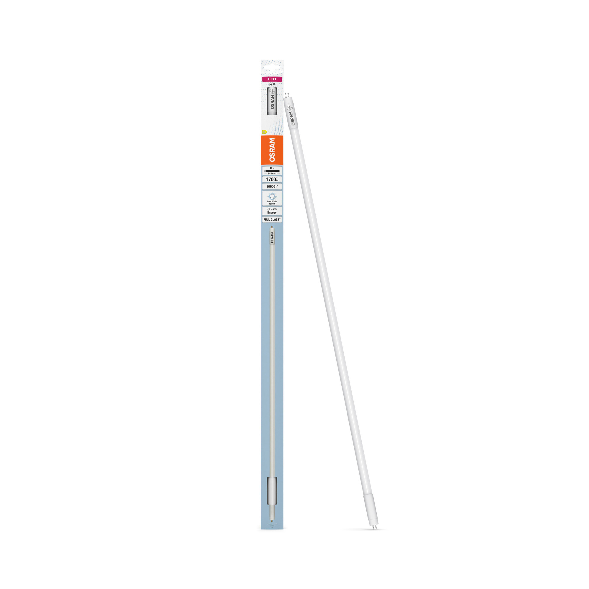 Osram LED Röhre TUBE T5 HF, 849 mm, kaltweiß