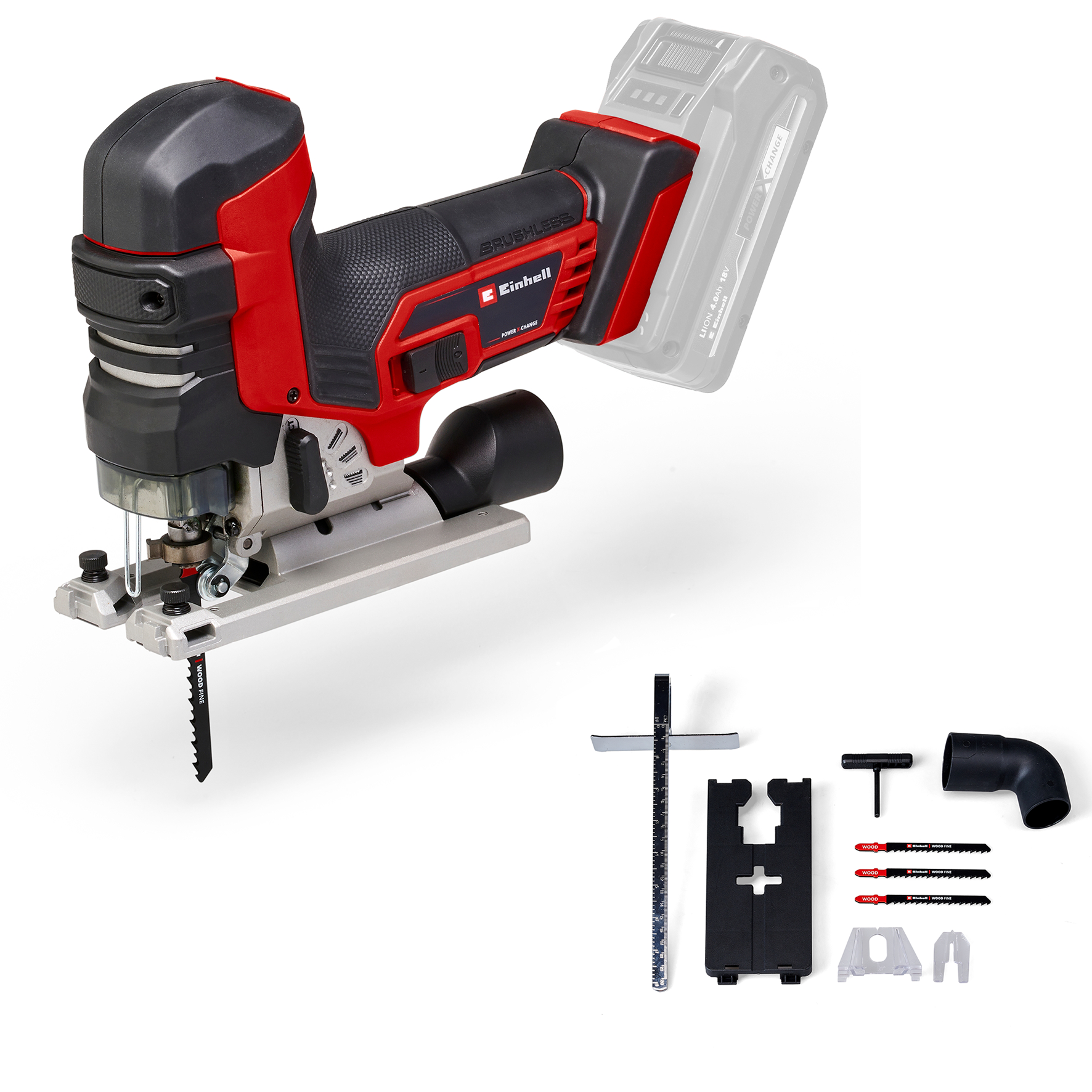 Einhell Akku-Stichsäge TP-JST 18/135 Li BL - Solo Einhell Akku-Stichsäge TP-JST 18/135 Li BL - Solo
