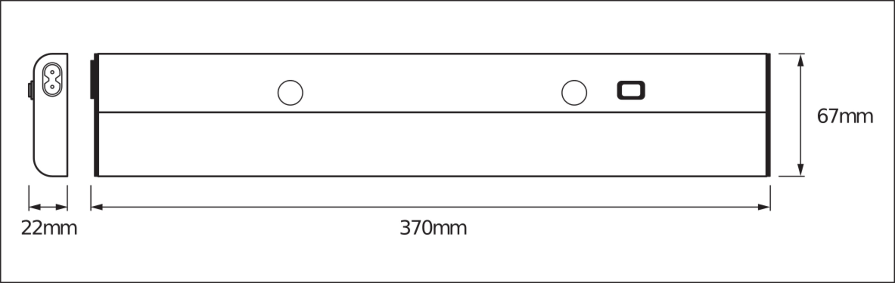 LEDVANCE Unterbauleuchte Linear LED Flat Eco, 6W, 3000K LEDVANCE Unterbauleuchte Linear LED Flat Eco, 6W, 3000K