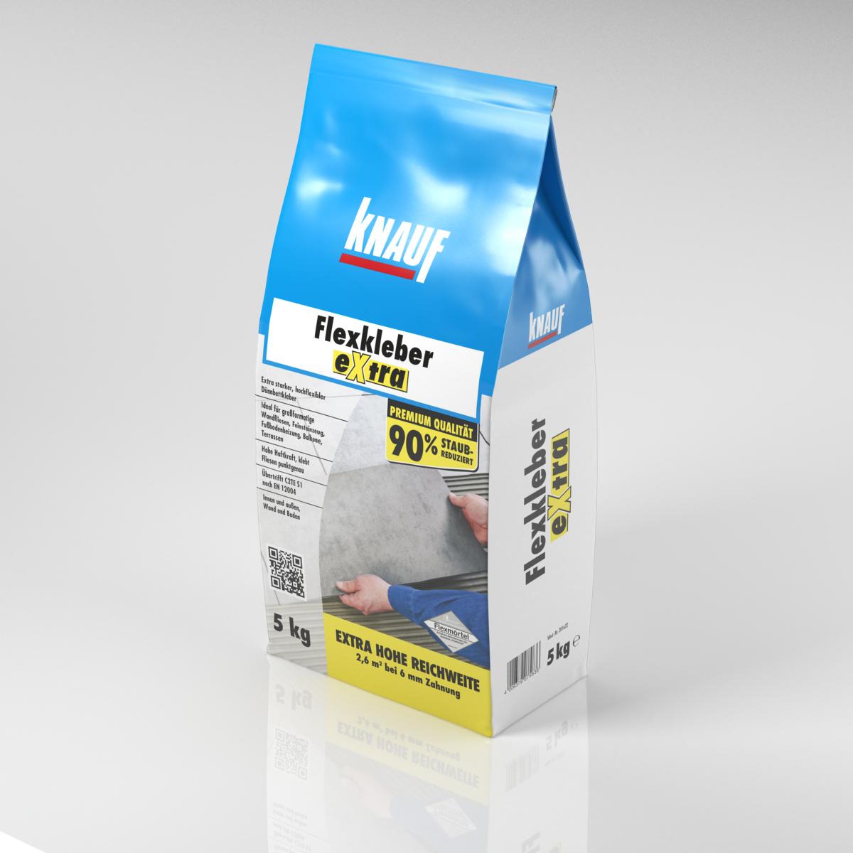 4006379075836_Flexkleber-extra-5-kg_Produkt_1 Knauf Flexkleber Extra, 5 kg