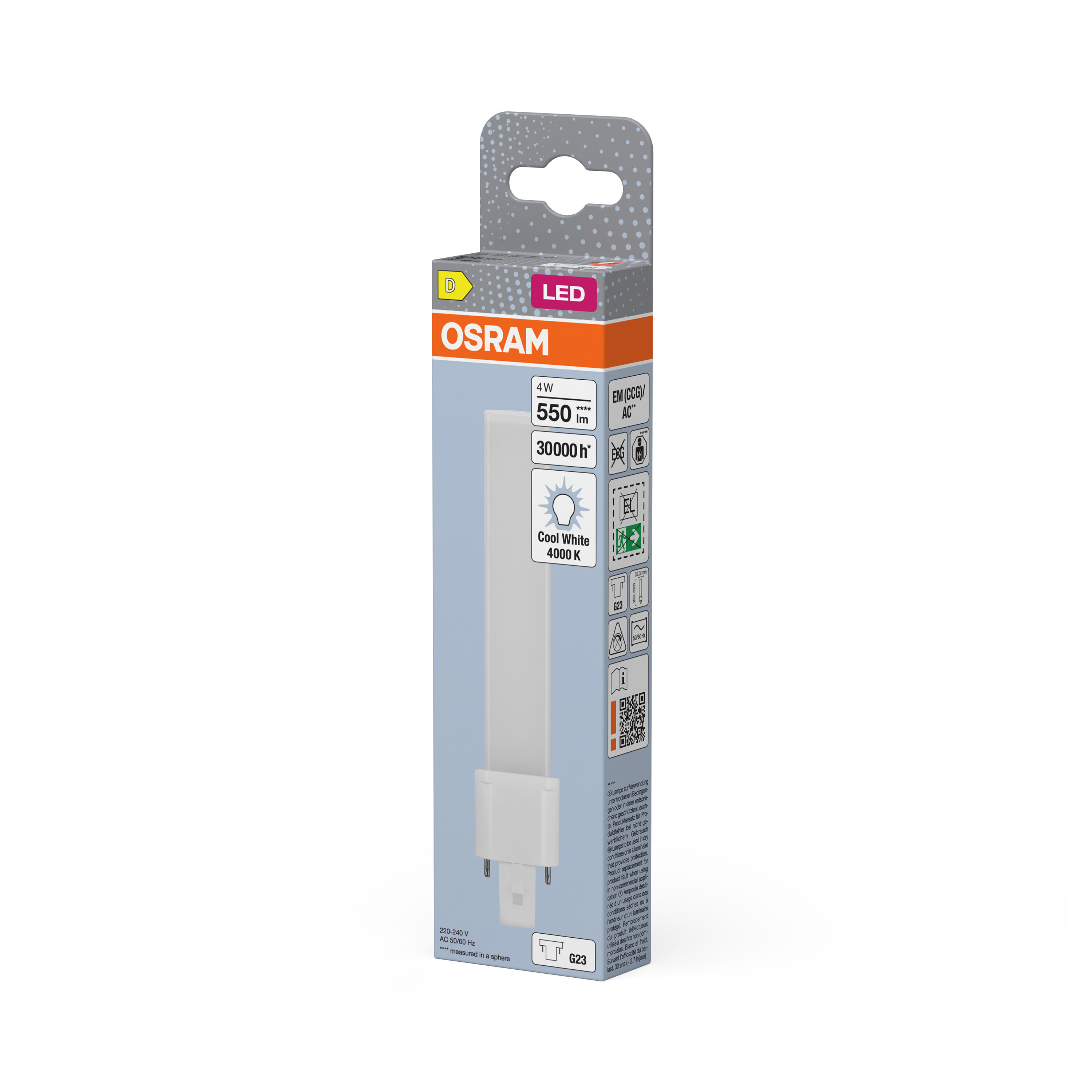Osram DULUX LED Röhre, 16,5 cm, kaltweiß