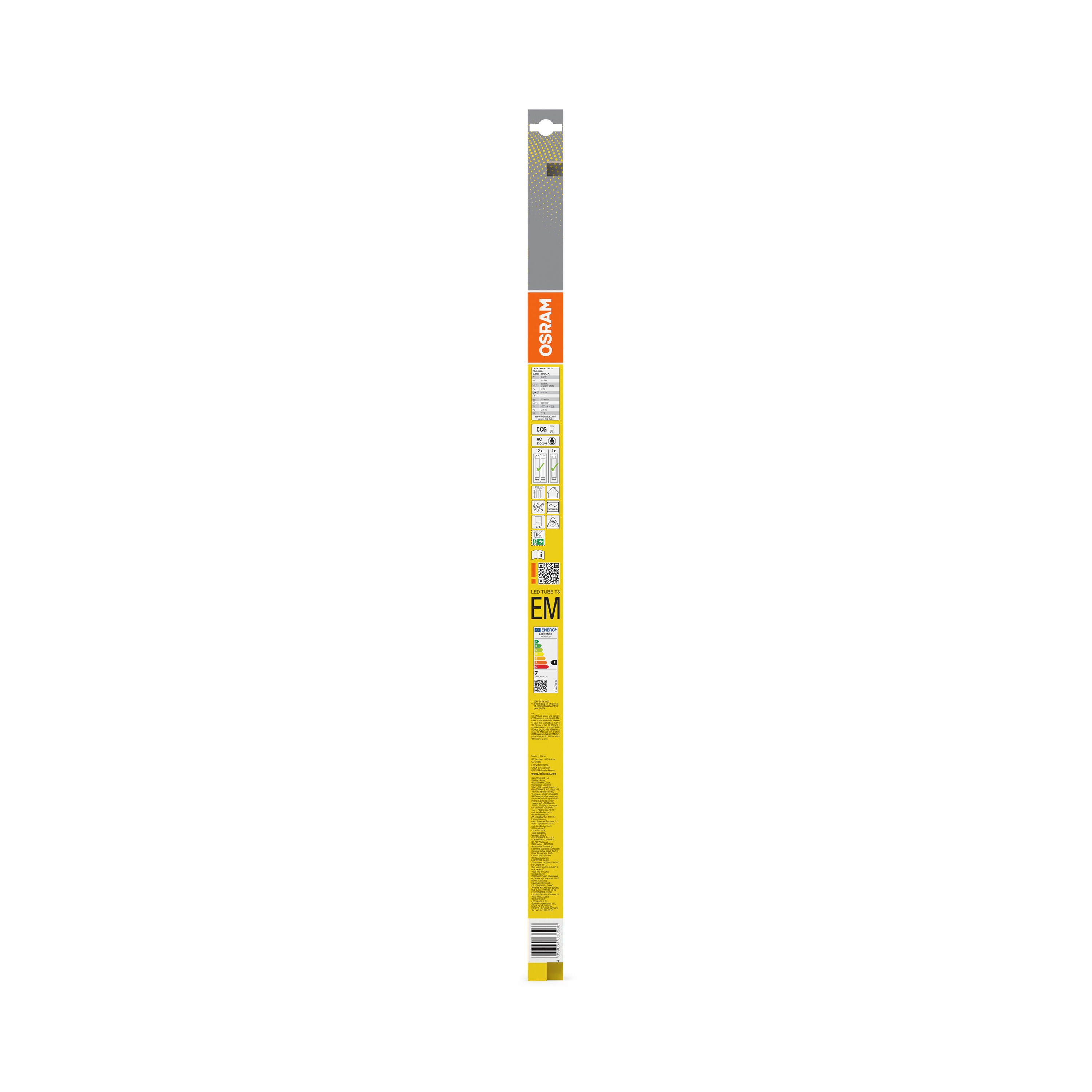 Osram LED Röhre TUBE T8, warmweiß