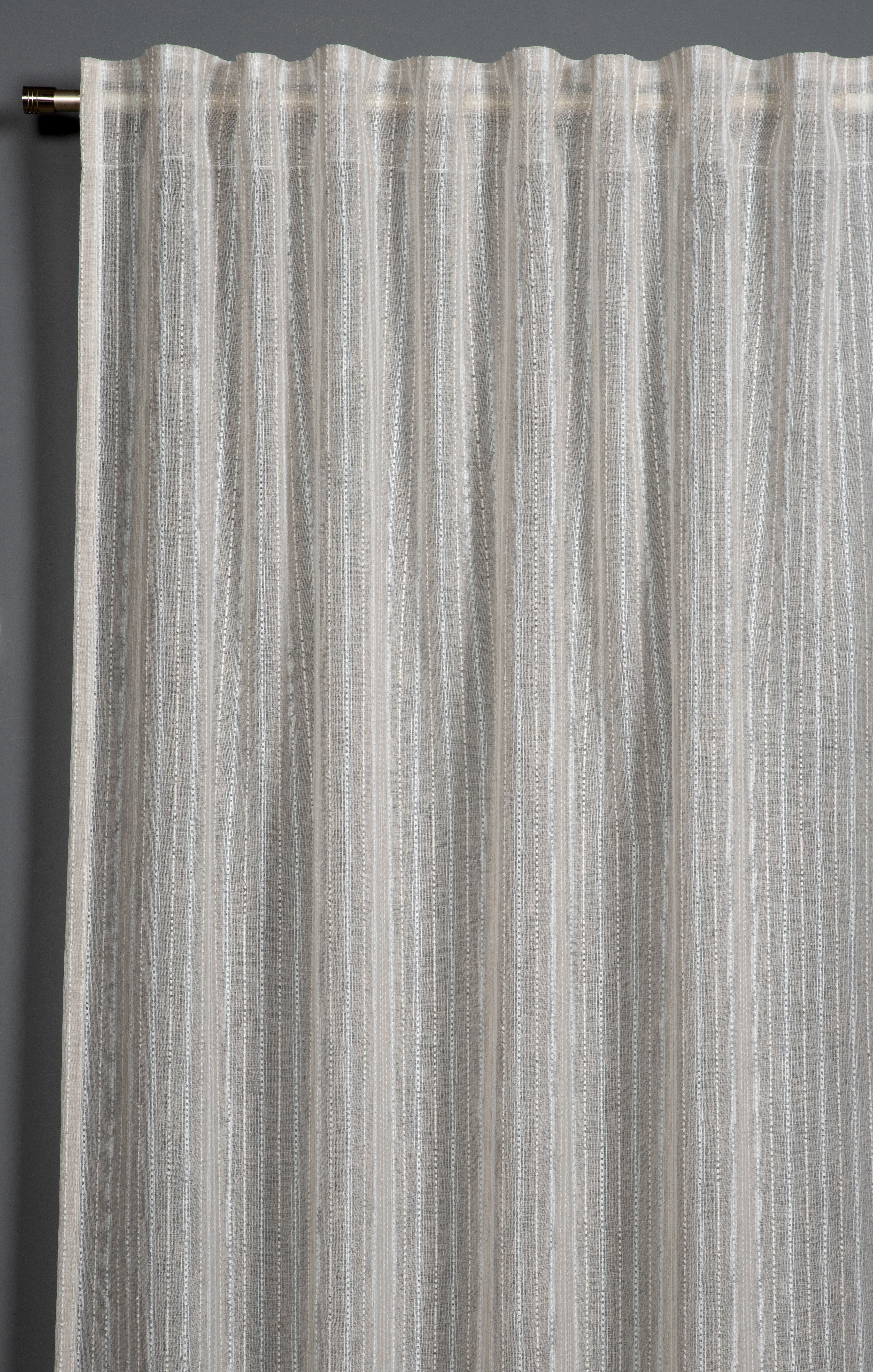 Sehlbach Schal mit Gardinenband beige, 140 x 245 cm Sehlbach Schal mit Gardinenband beige, 140 x 245 cm