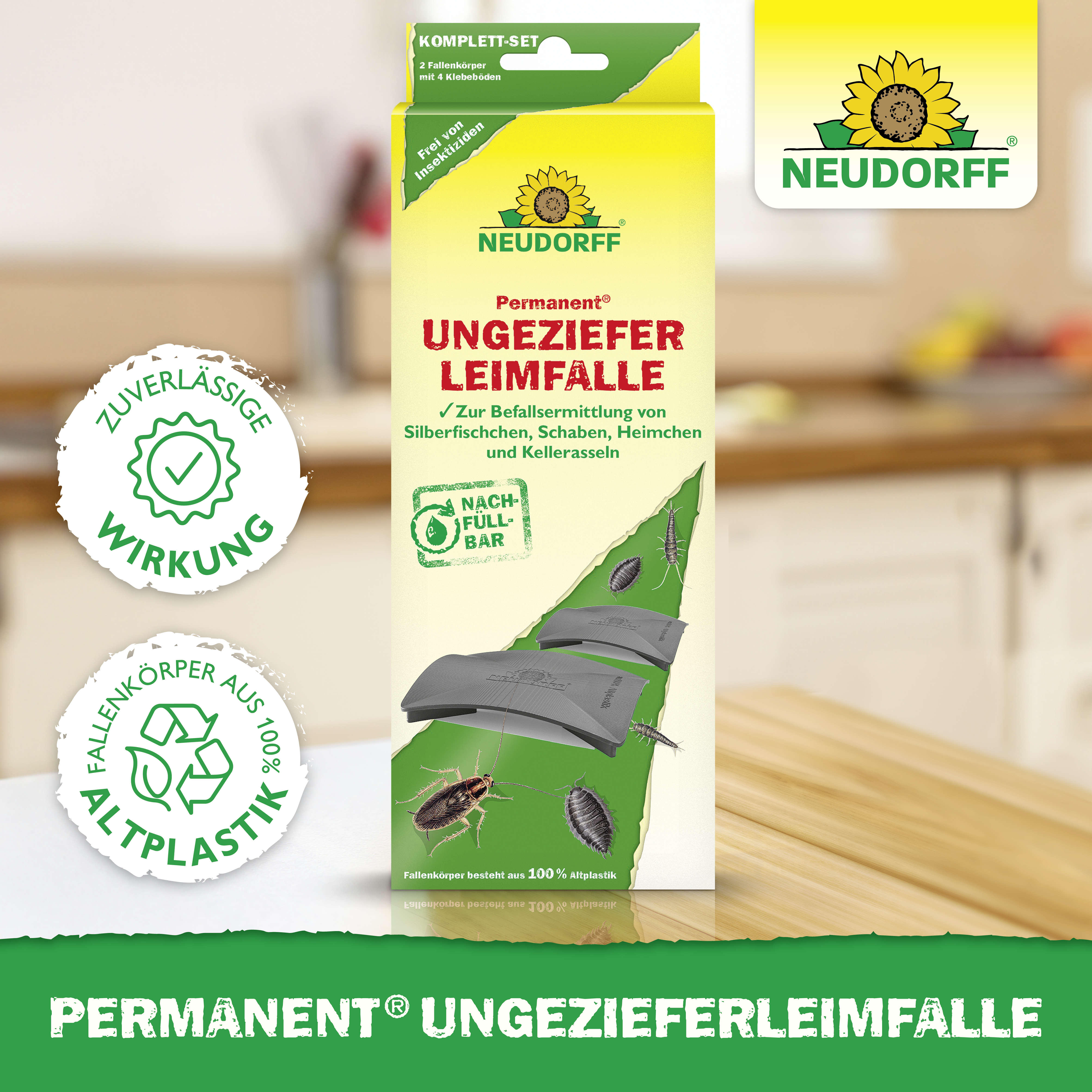 Neudorff Permanent UngezieferLeimFalle