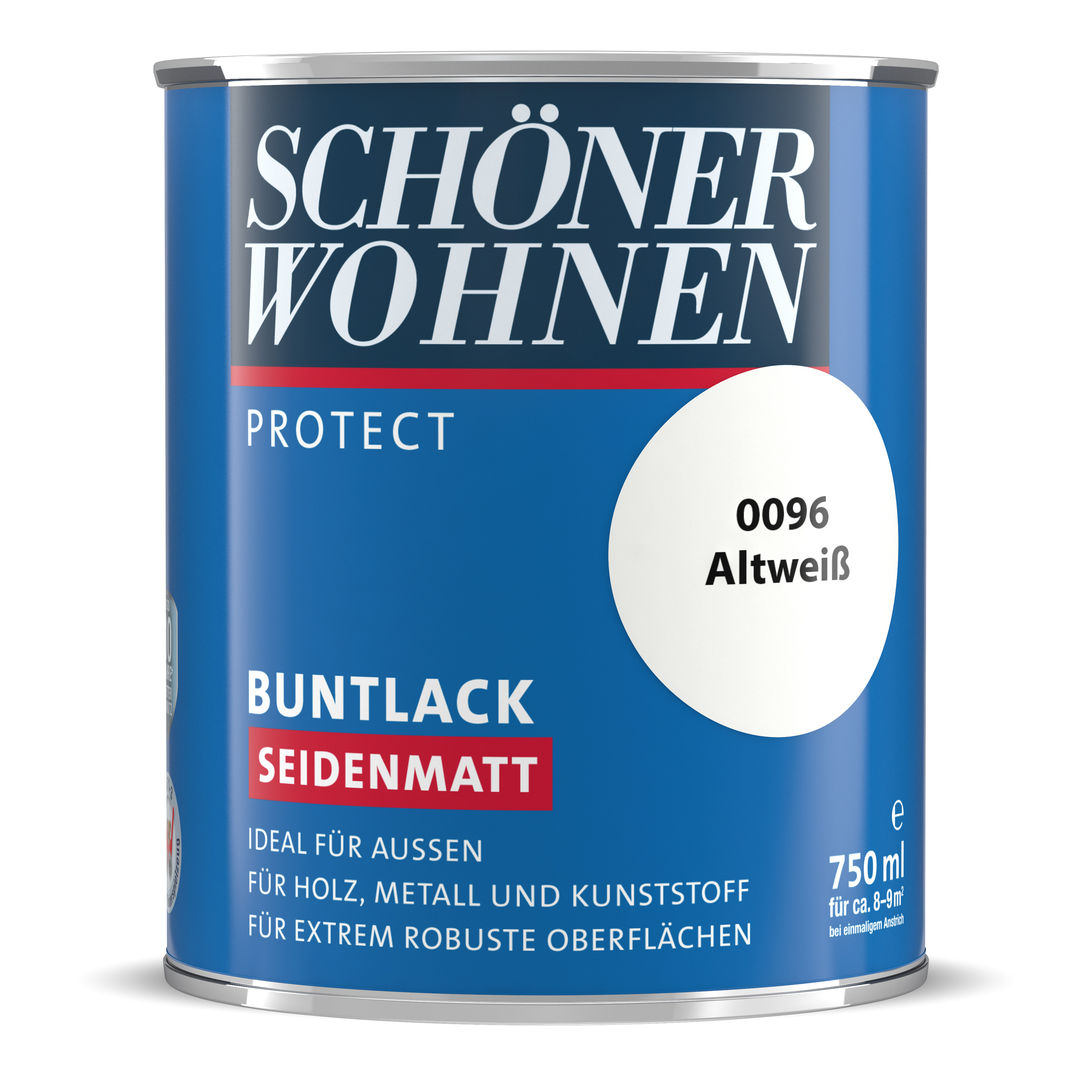 SW_2435-0750-0096 Schöner Wohnen Protect Buntlack, seidenmatt, altweiß