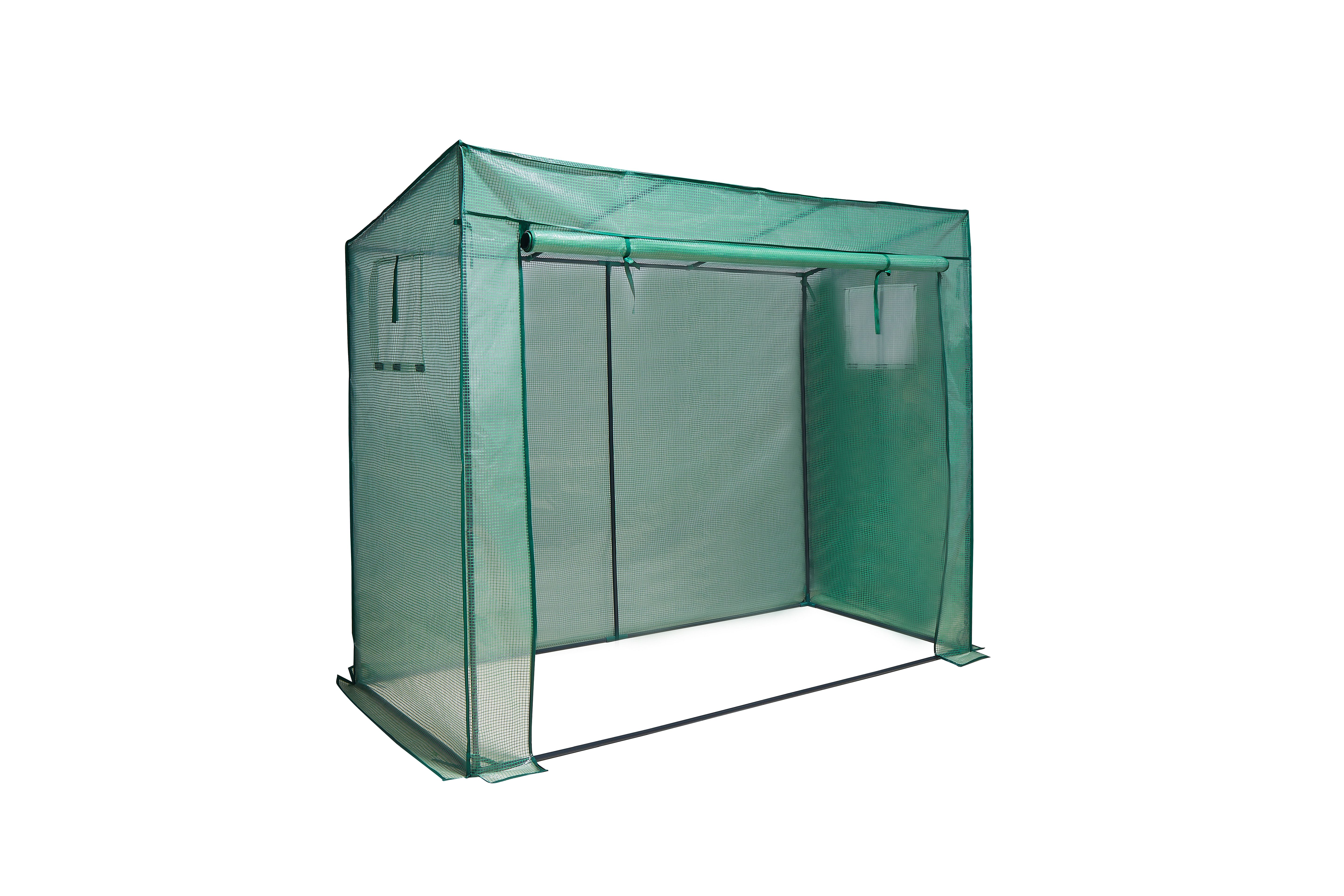 Pink Garten Tomatengewächshaus, grün, 200 x 80 x 150/173 cm