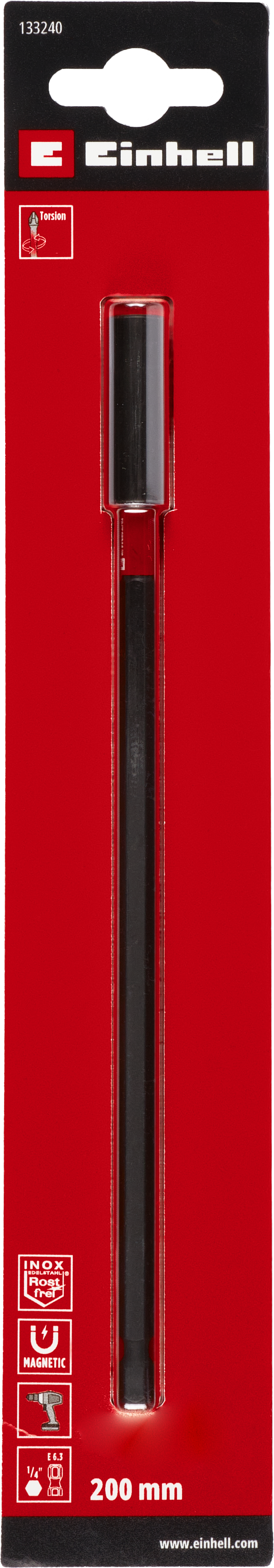 Einhell Impact-Magnetbithalter, lang, 200 mm Einhell Impact-Magnetbithalter, lang, 200 mm