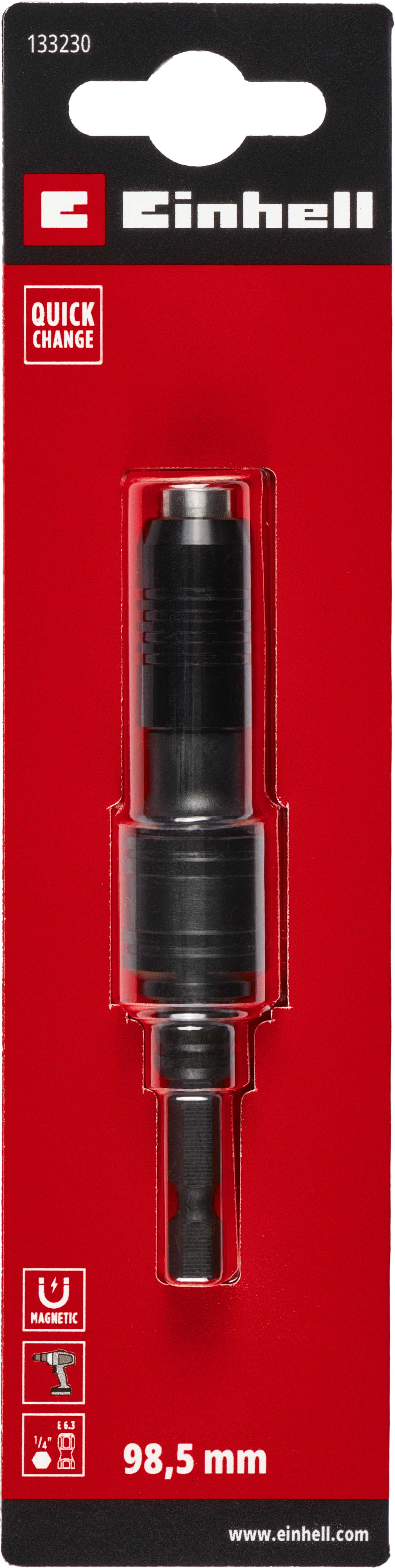 Einhell Schwenkbarer Bithalter, 98,5 mm Einhell Schwenkbarer Bithalter, 98,5 mm