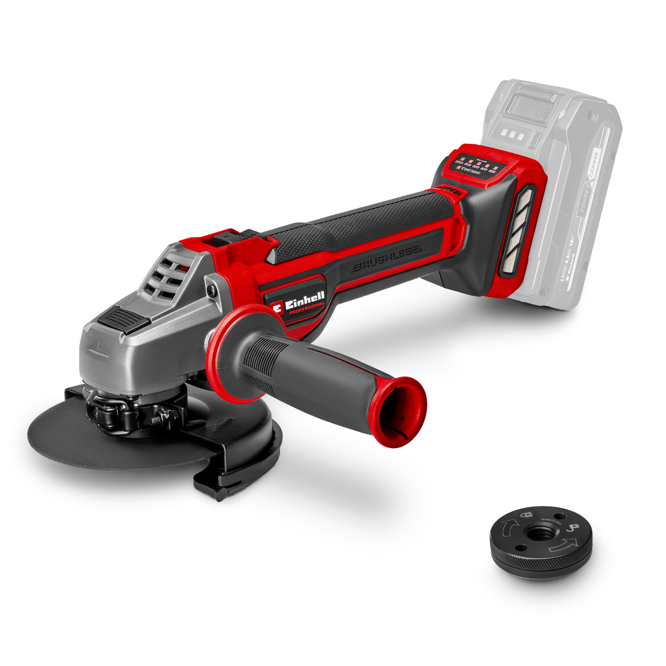 Einhell Akku-Winkelschleifer TP-AG 18/125 CE Q Li - Solo Einhell Akku-Winkelschleifer TP-AG 18/125 CE Q Li - Solo