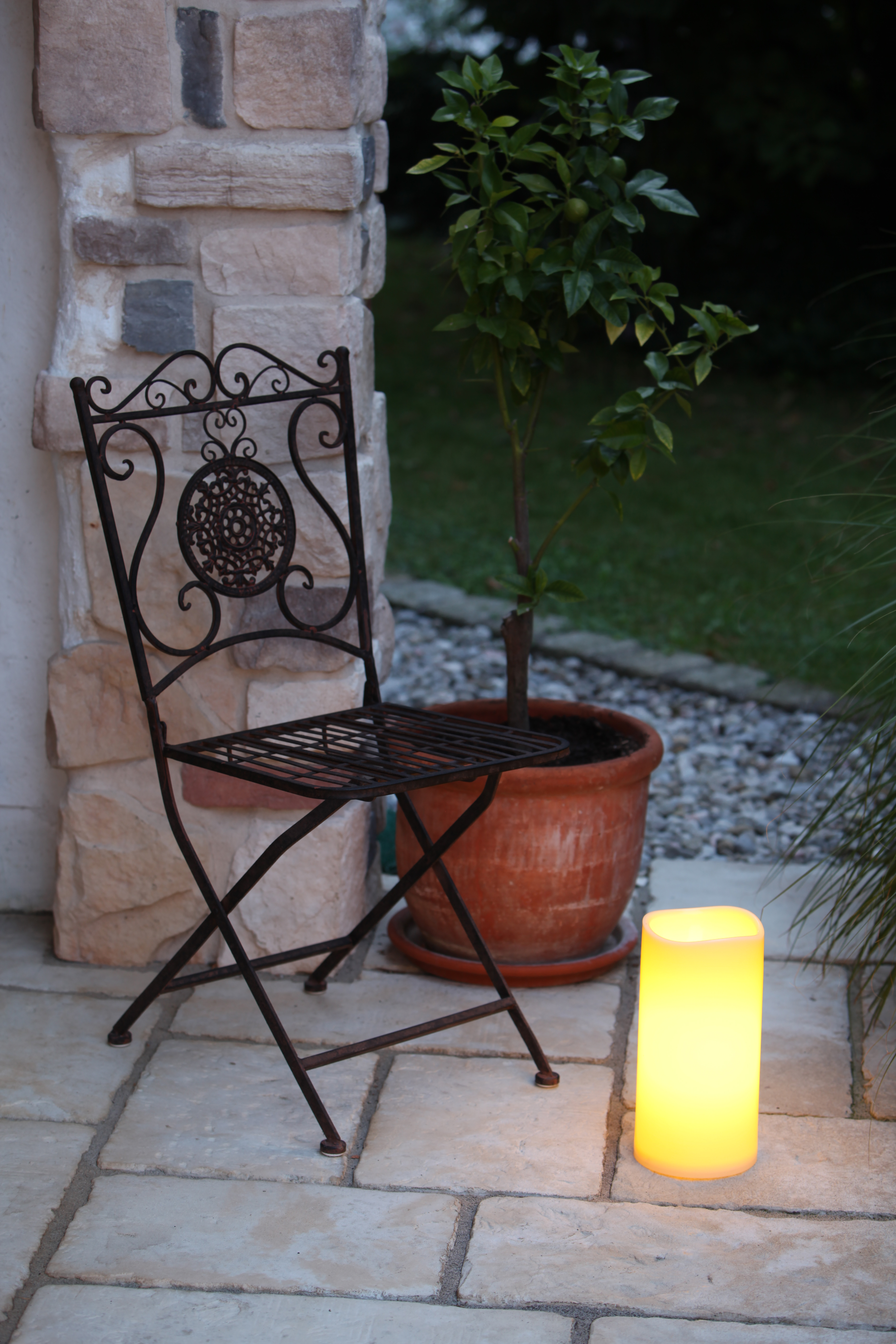 Schlaraffenland LED-Outdoor-Kerze MOLTO Schlaraffenland LED-Outdoor-Kerze MOLTO