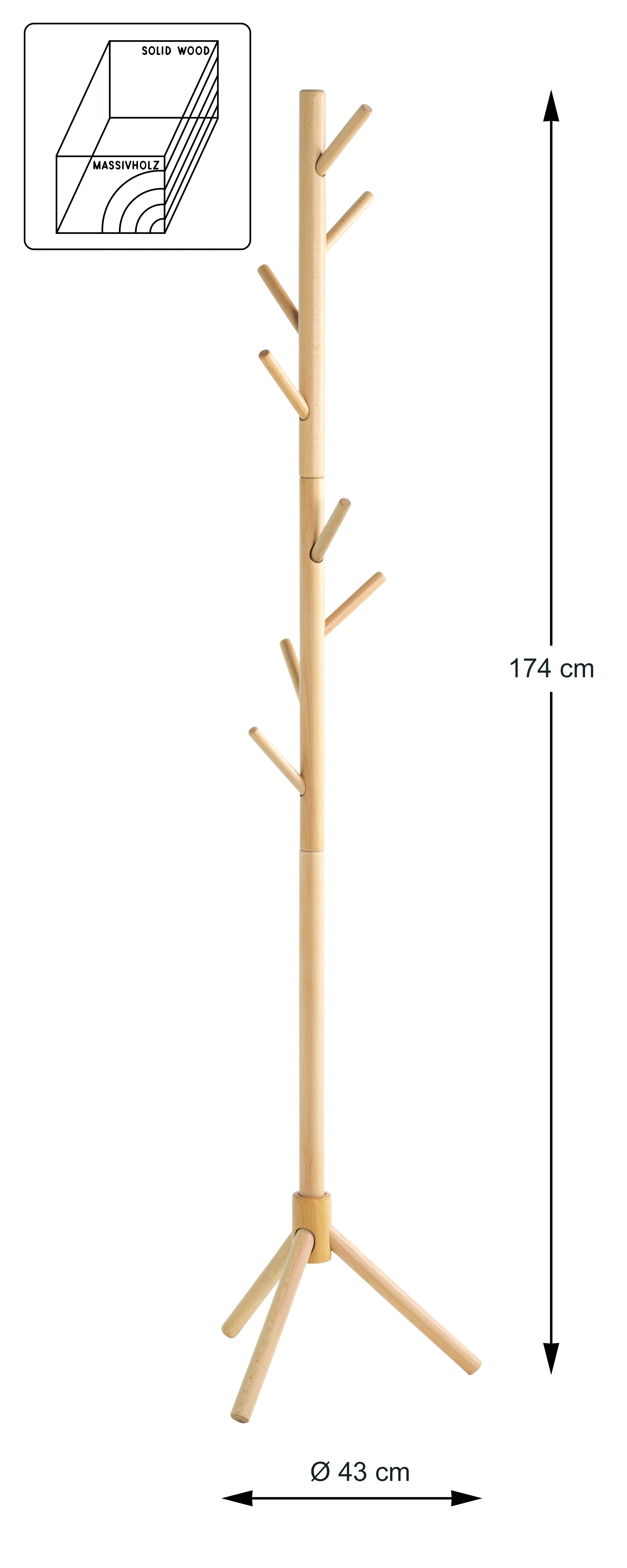 HAKU Garderobenständer "Nora" HAKU Garderobenständer "Nora"