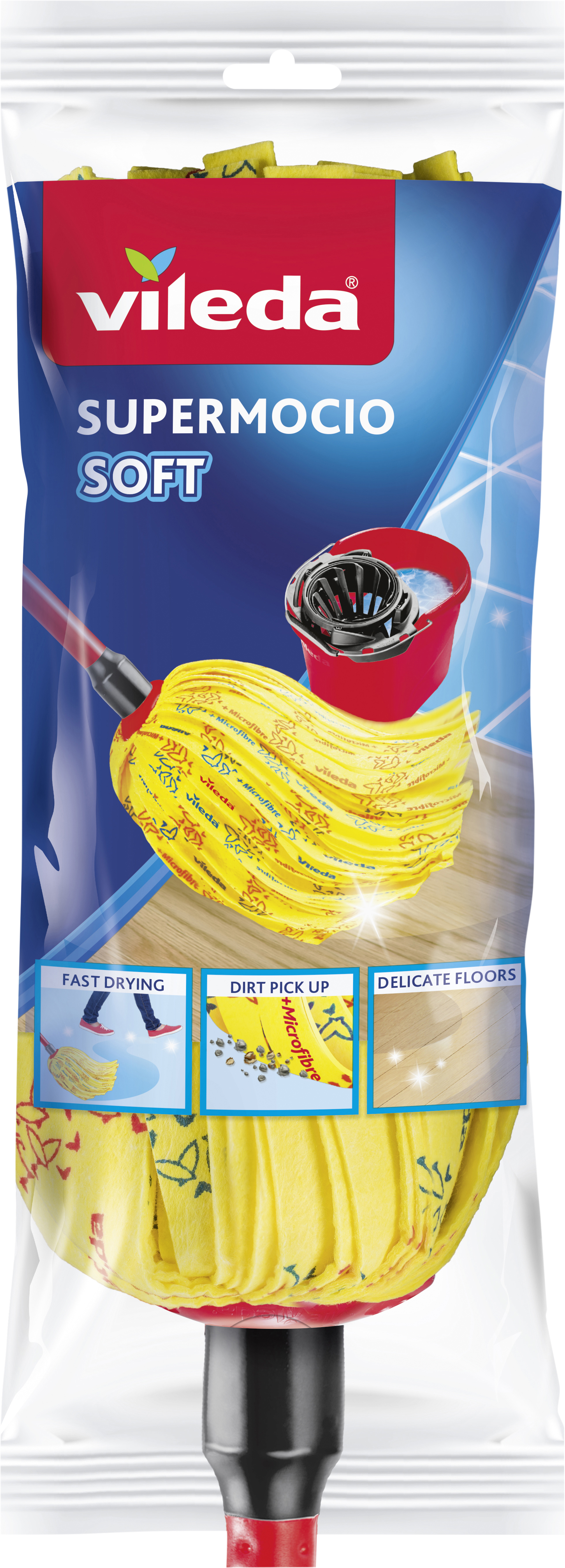 003035_110483 VILEDA WISCHMOP/SUPERMOCIO SOFT MIT STIEL