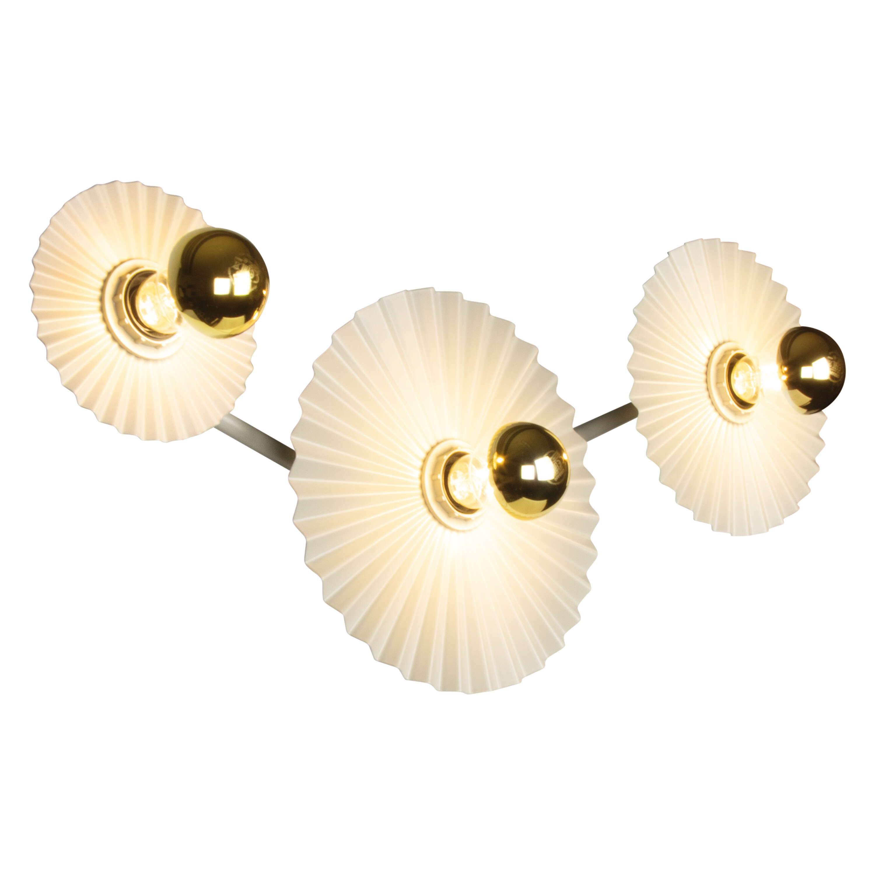 Osram DECOR Plissee Wall, 3XE27, beige