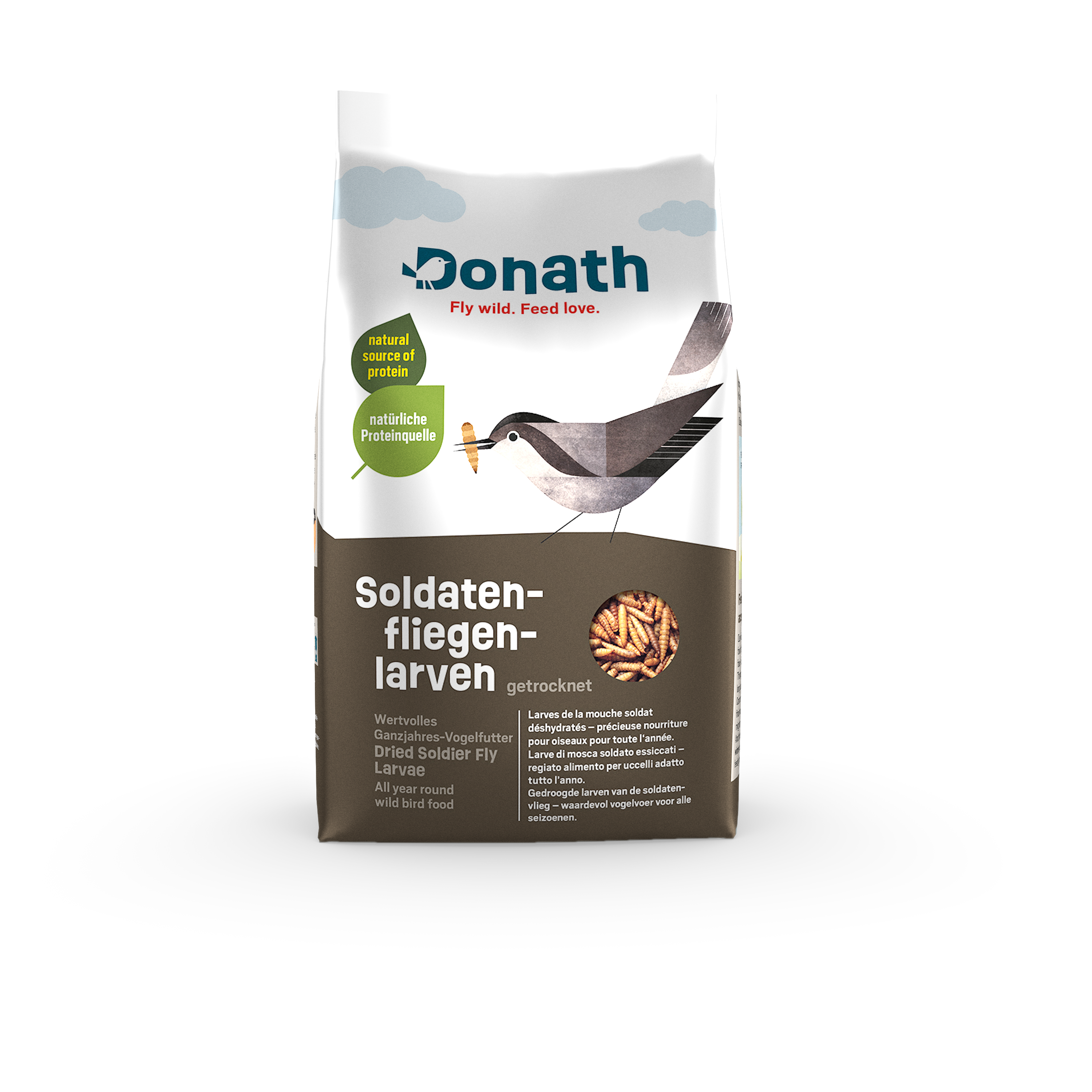 Donath Soldatenfliegen getrocknet, 250 g