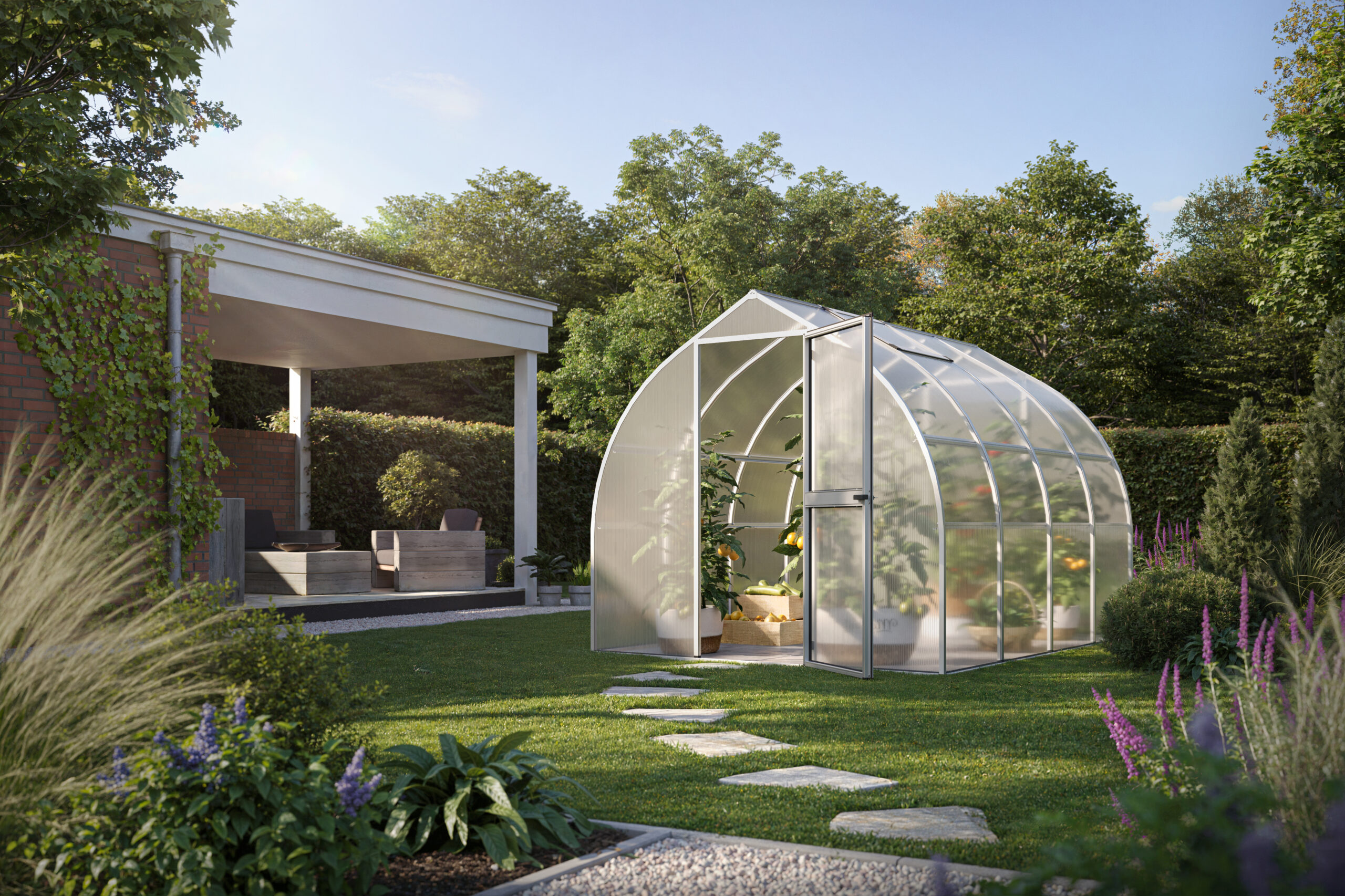 KGT Gewächshaus Rhodo IV, pressblank