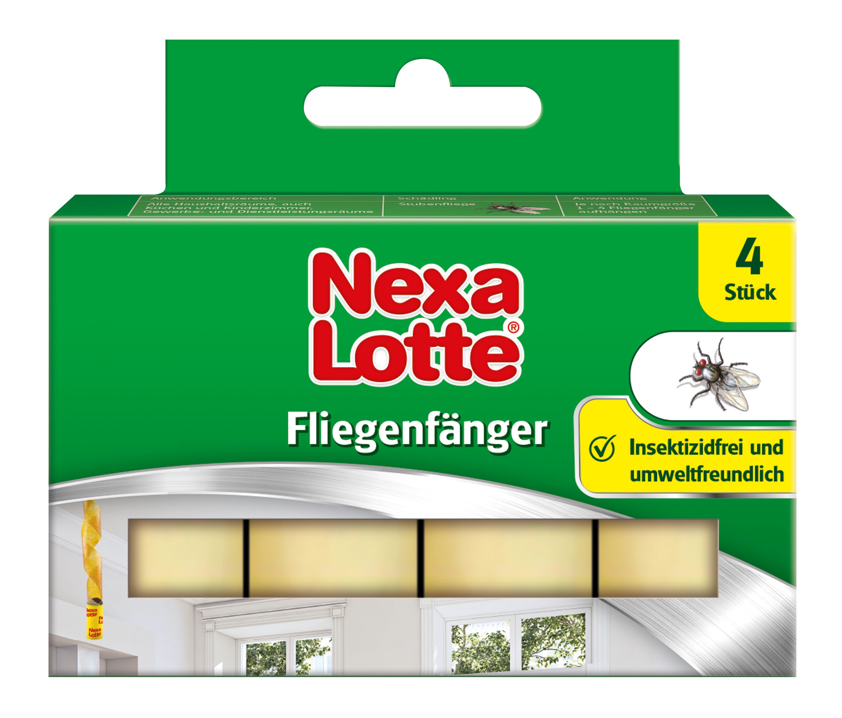 Nexa Lotte Fliegenfänger 4 Stück