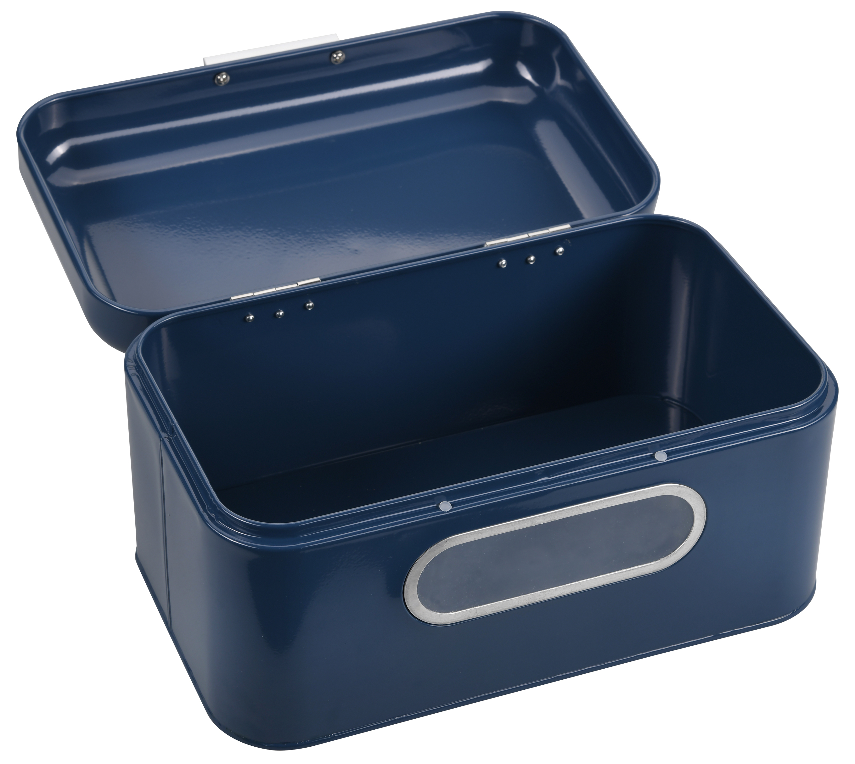 Kesper Brotkasten, Metall, blau, 30 x 18 x 15,4 cm Kesper Brotkasten, Metall, blau, 30 x 18 x 15,4 cm