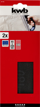 851180-300 Kwb Gitterleinen, 93 x 230 mm, K180
