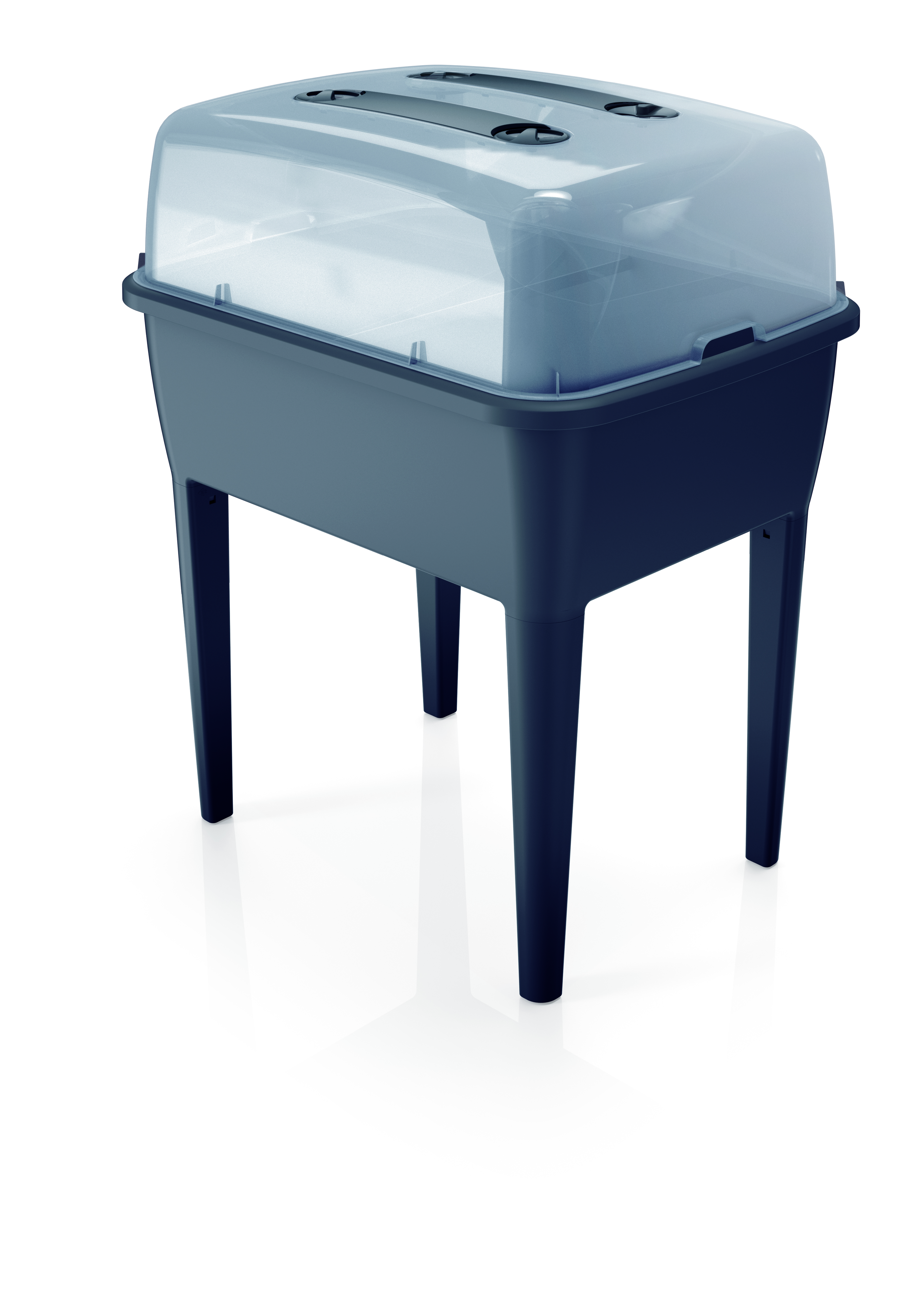 Prosperplast Gewächshaus Respana Planter Set, anthrazit