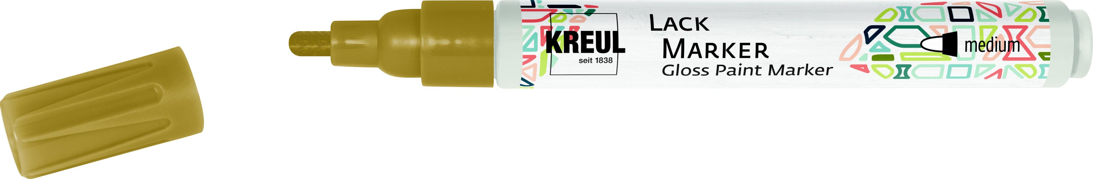 LACKMALSTIFT MEDIUM 2-4MM GOLD     KREUL