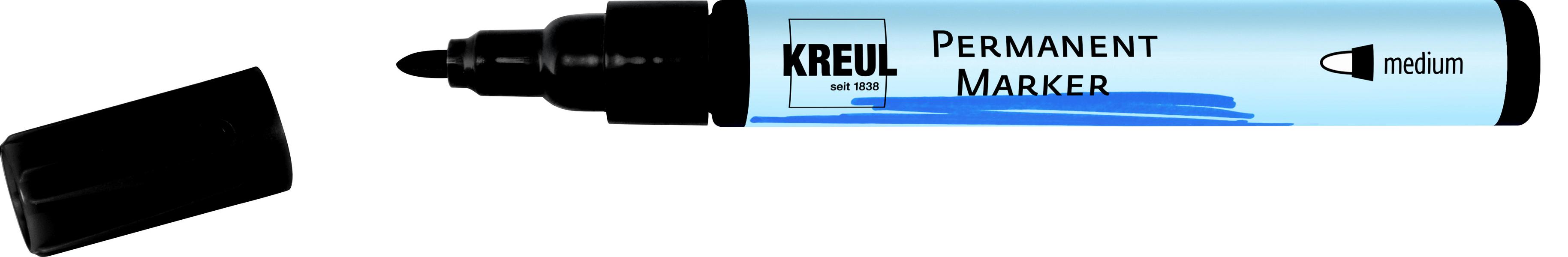 PERMANENTMARKER M 1,5-3MM SCHWARZ  KREUL