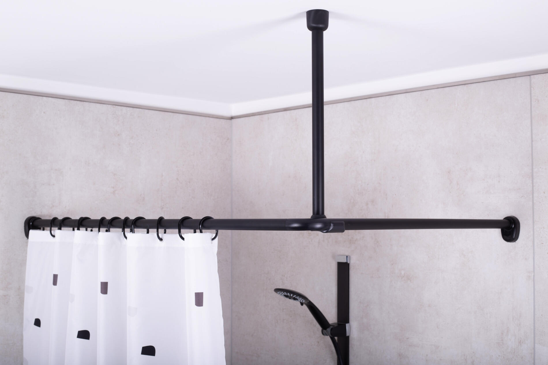 816074_02 Ridder Deckenstütze Wien, schwarz