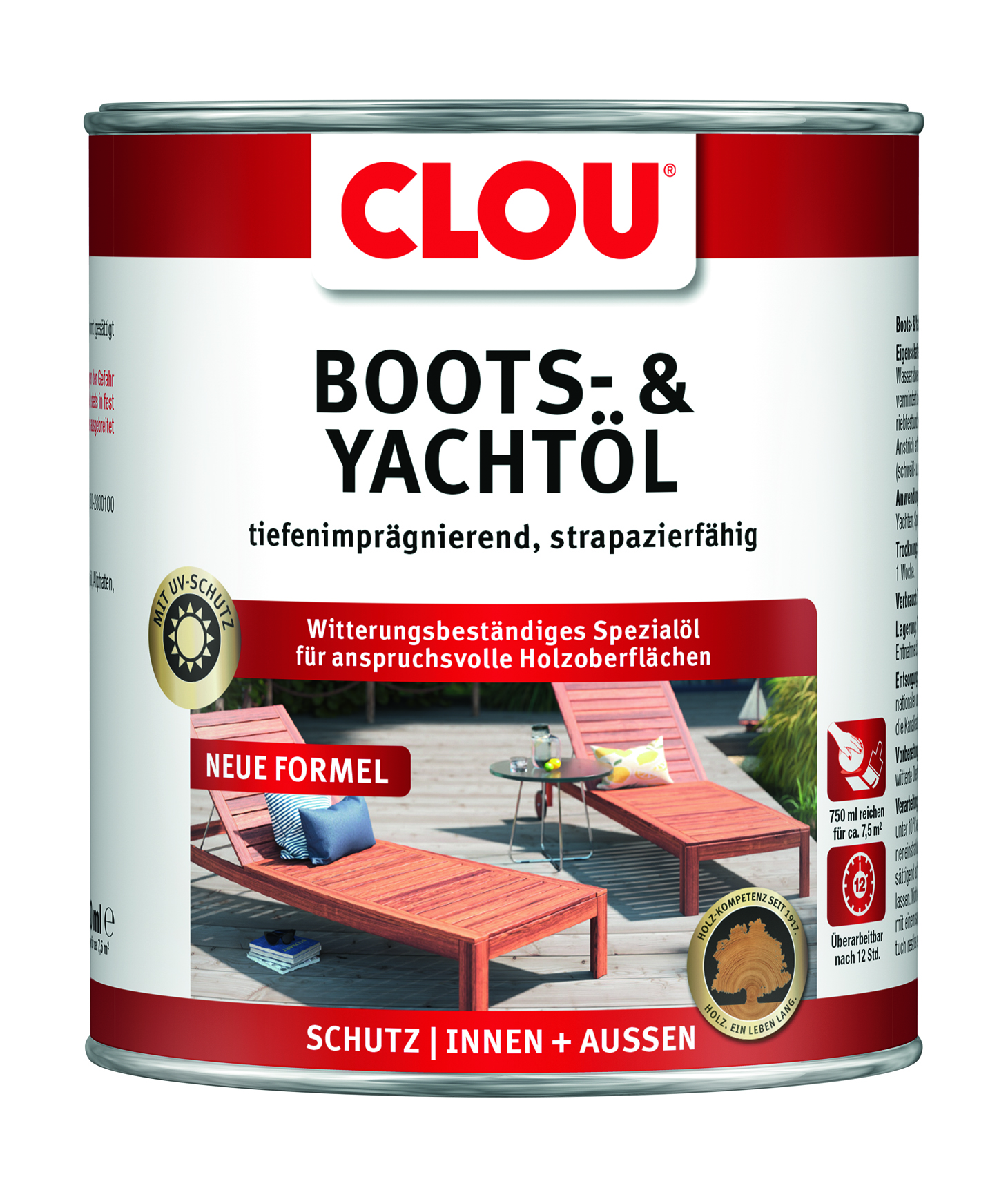 Clou Boots- & Yachtöl, 750 ml