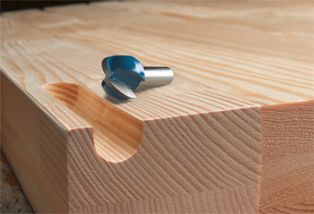 754120-600 Kwb Hartmetall-Hohlkehlfräser, 19 mm