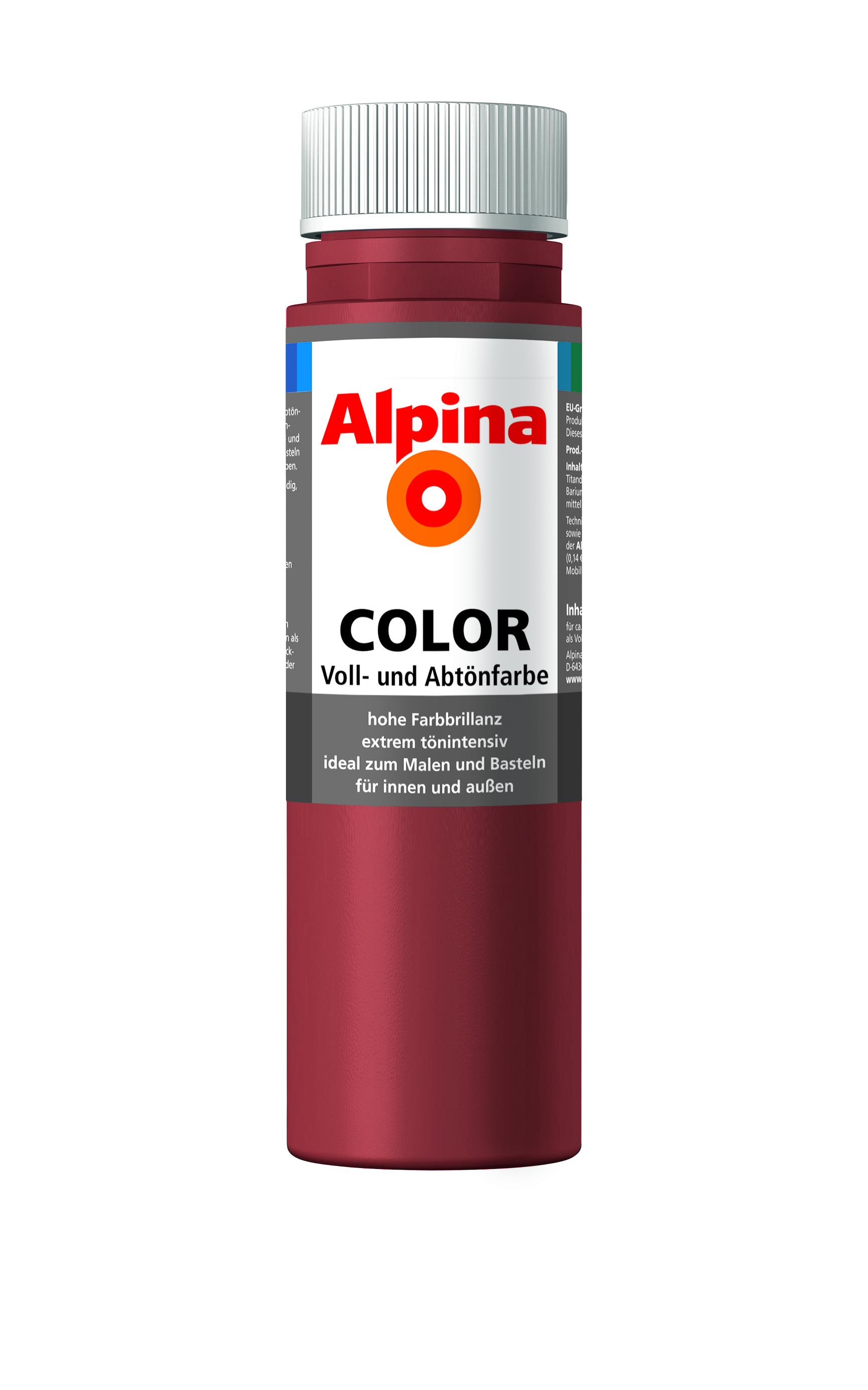 Alpina Color Voll- und Abtönfarbe Spicy Red, 250ml