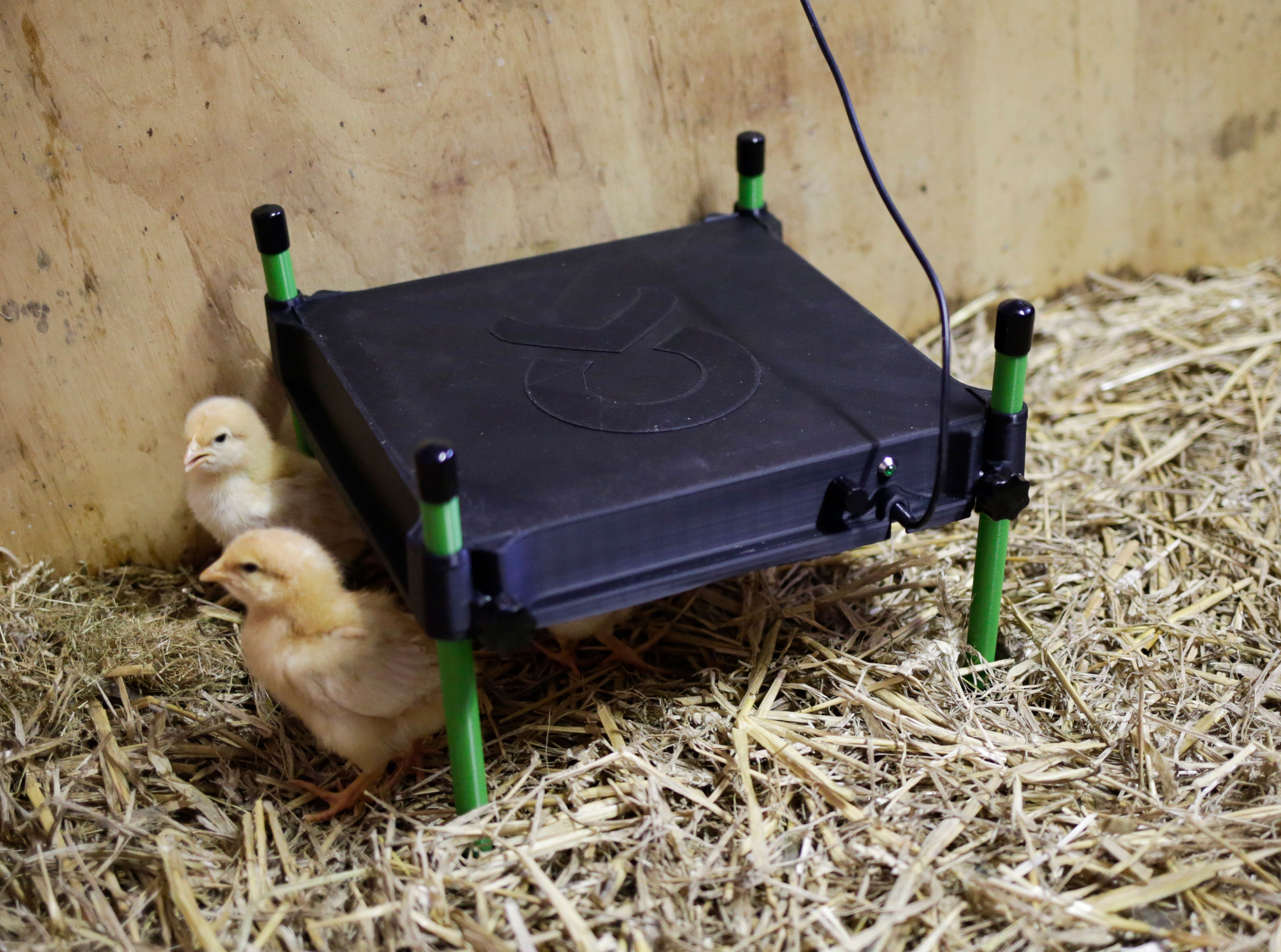 Kerbl Wärmeplatte CosyHeat, 30x30 cm 24 V, integr. Thermostat