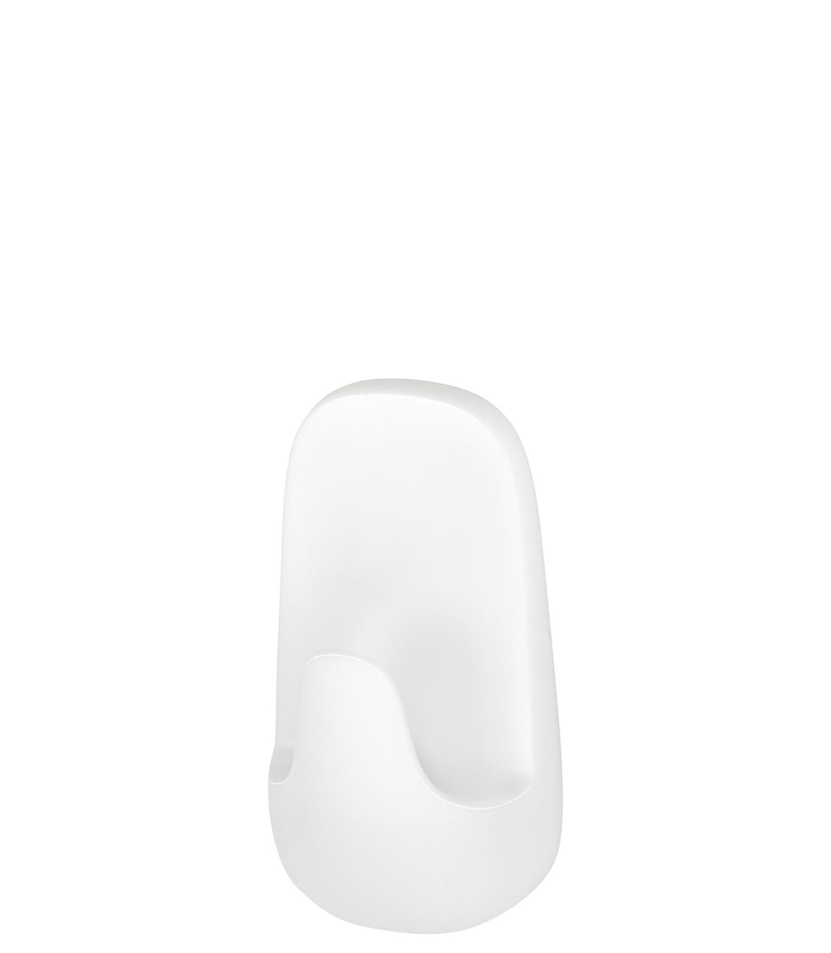 tesa_PS_Waterproof_hooks_59782_right_pr tesa Powerstrips Selbstklebeneder Haken Waterproof Small, Plastik, weiß