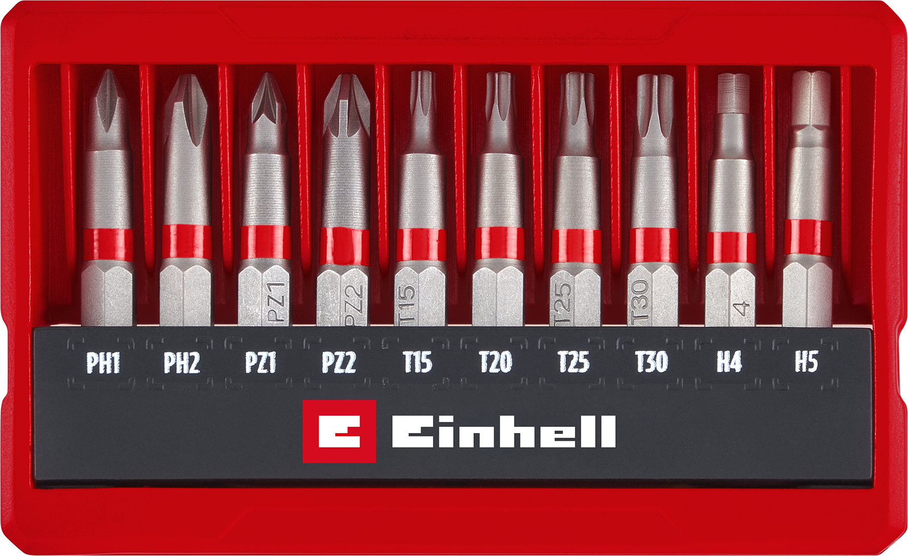Einhell Bit-Set im Taschenformat, 10-tlg. Einhell Bit-Set im Taschenformat, 10-tlg.
