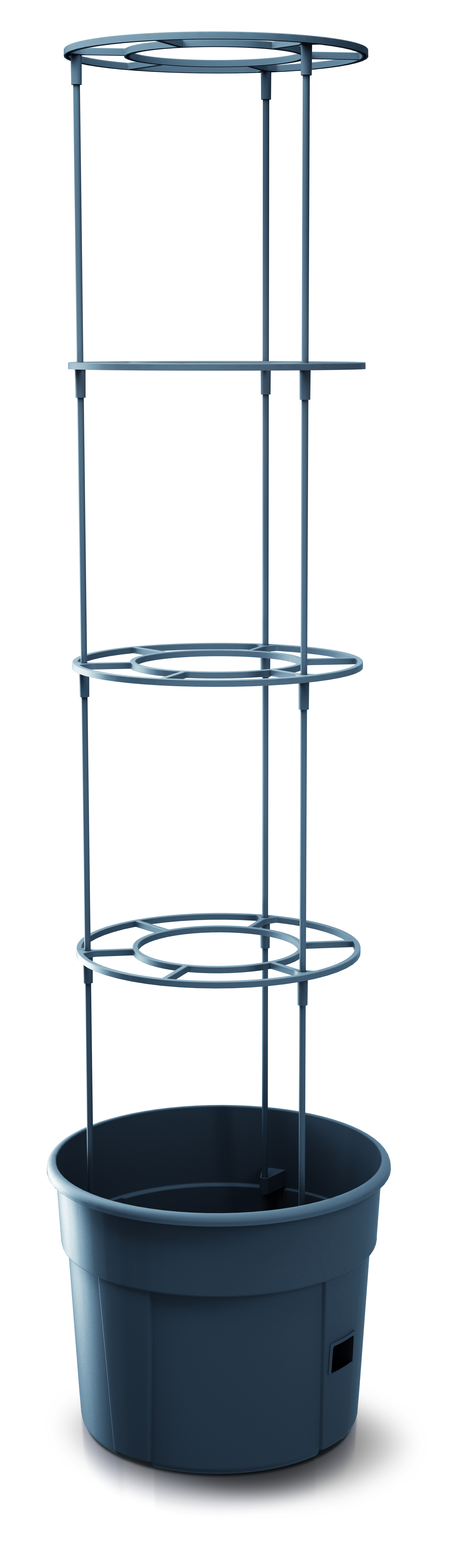 Prosperplast Tomatenpflanztopf mit Rankhilfe, Ø 39,2 cm, anthrazit Prosperplast Tomatenpflanztopf mit Rankhilfe, Ø 39,2 cm, anthrazit