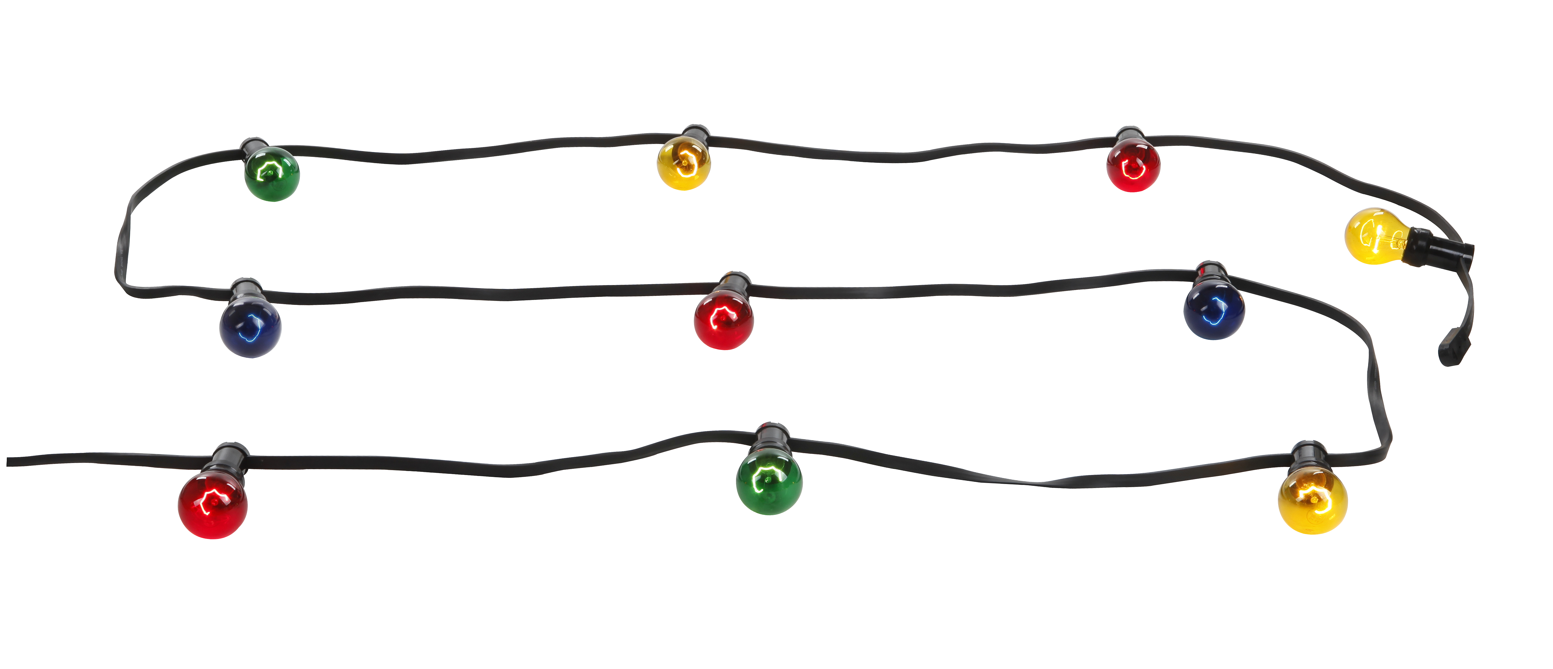 481352_a GLOBO  PARTYLICHTERKETTE 6M 10XE27 25W