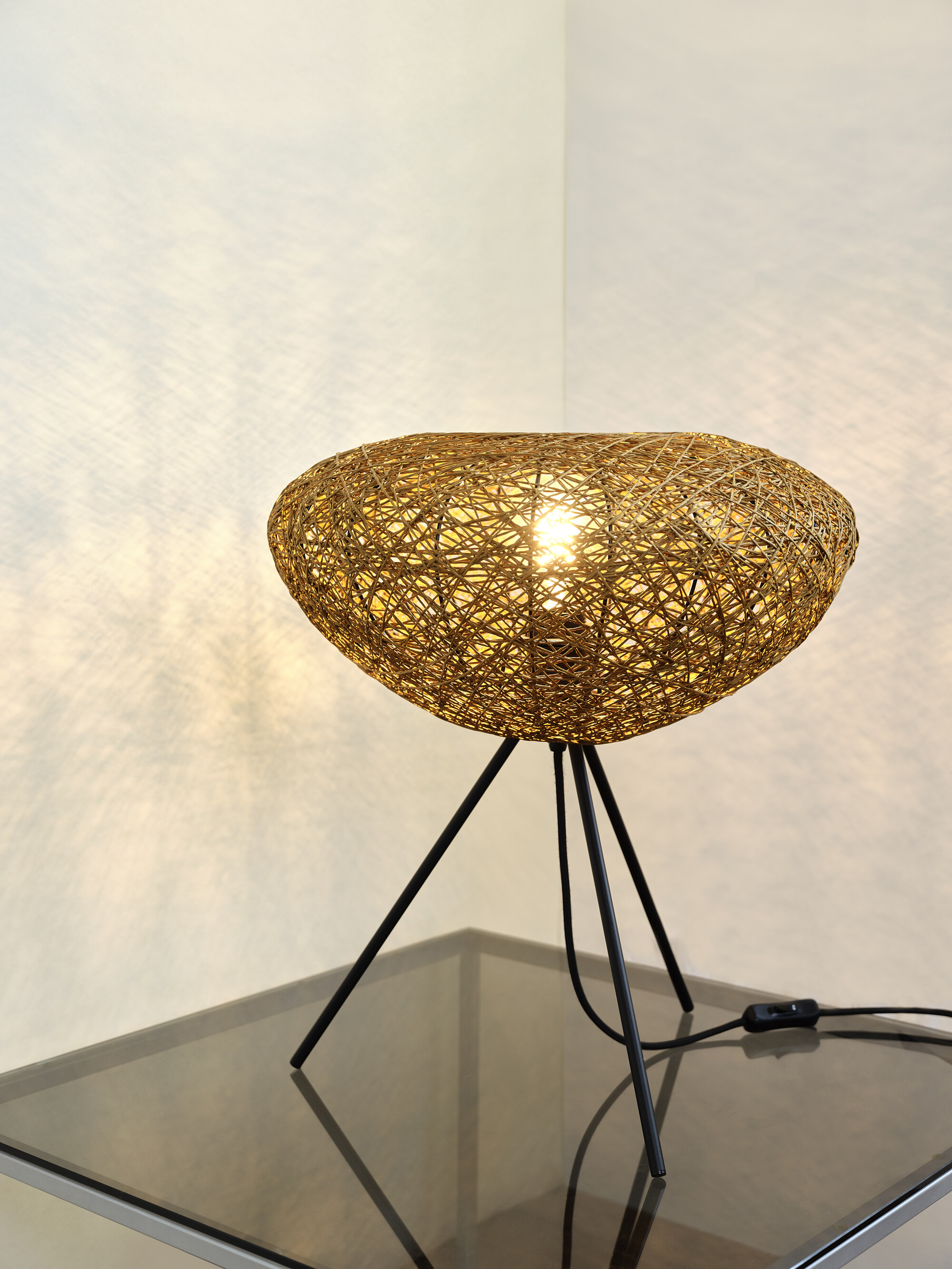 Osram Decor Tischleuchte, 1XE27, schwarz