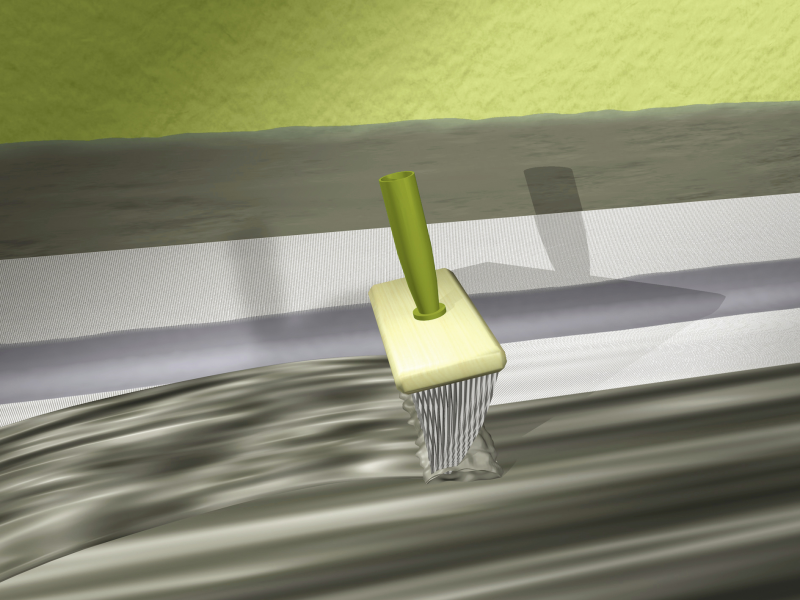 Mem Dachlack, bitumen