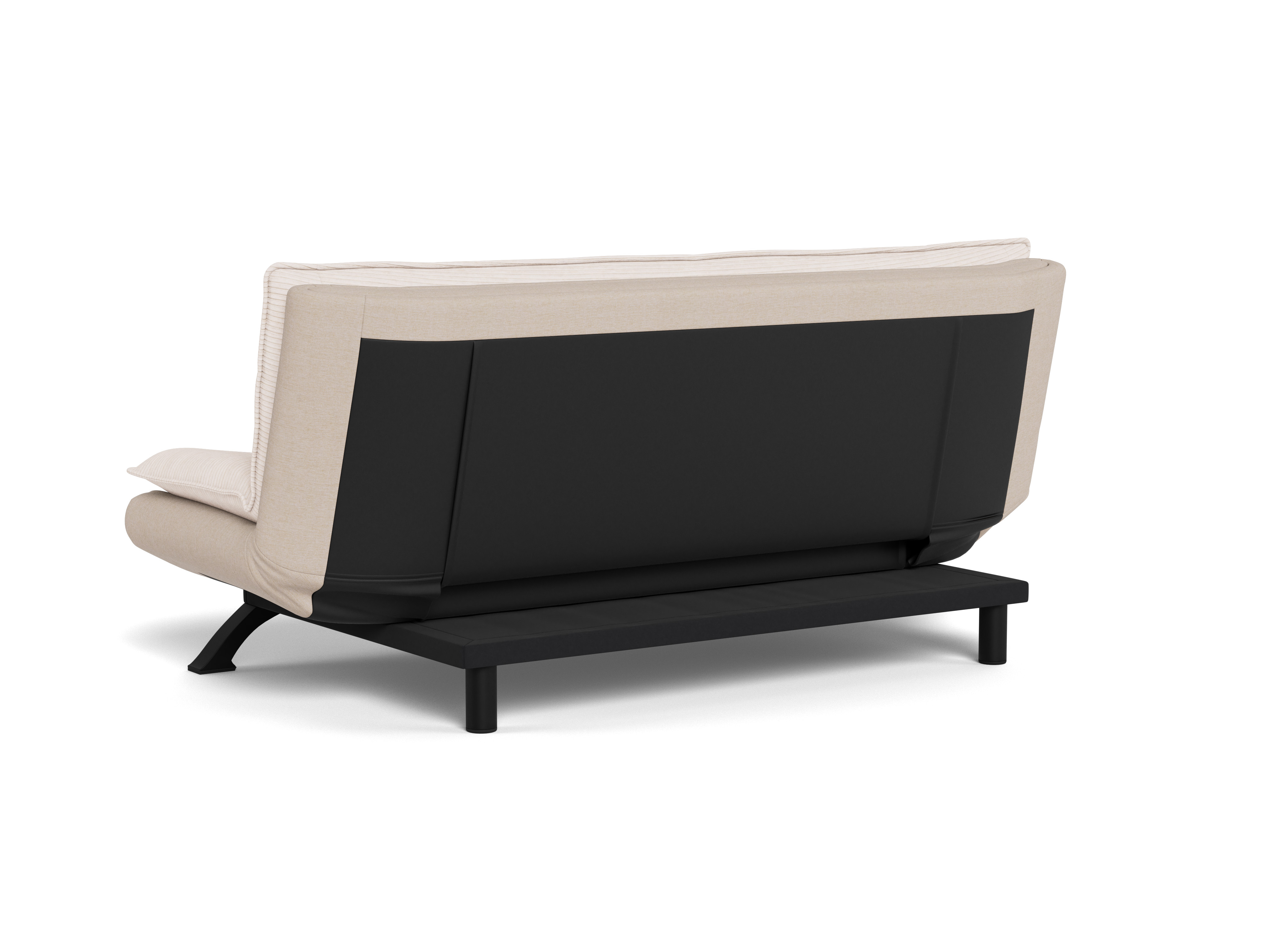 Actona Schlafsofa Faith, 196 x 98 x 91 cm, beige/schwarz