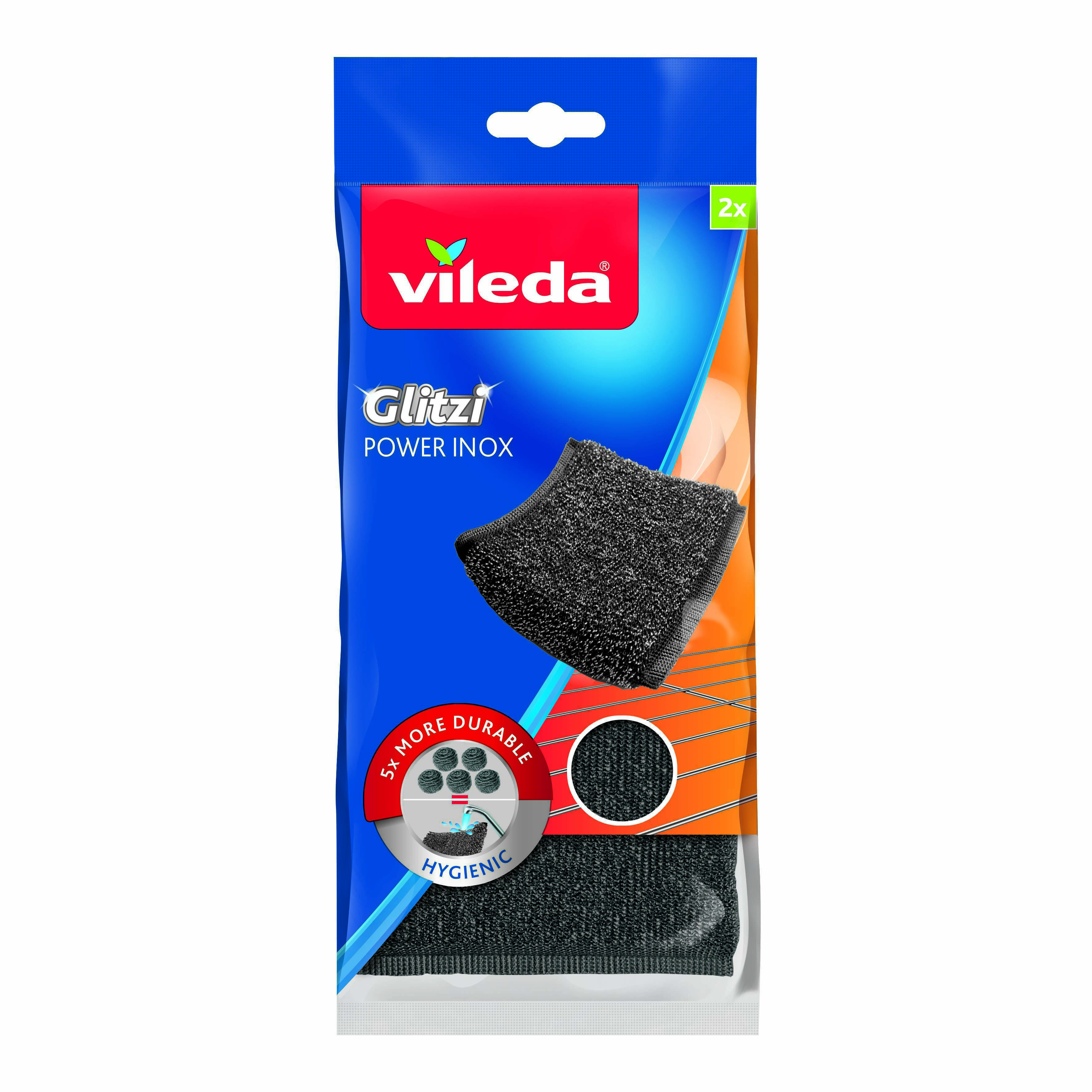 135099_141659 VILEDA GLITZI POWER INOX 2ER PACK