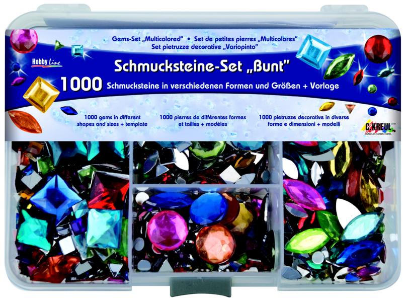 4000798496418 SCHMUCKSTEINE SET BUNT KREUL