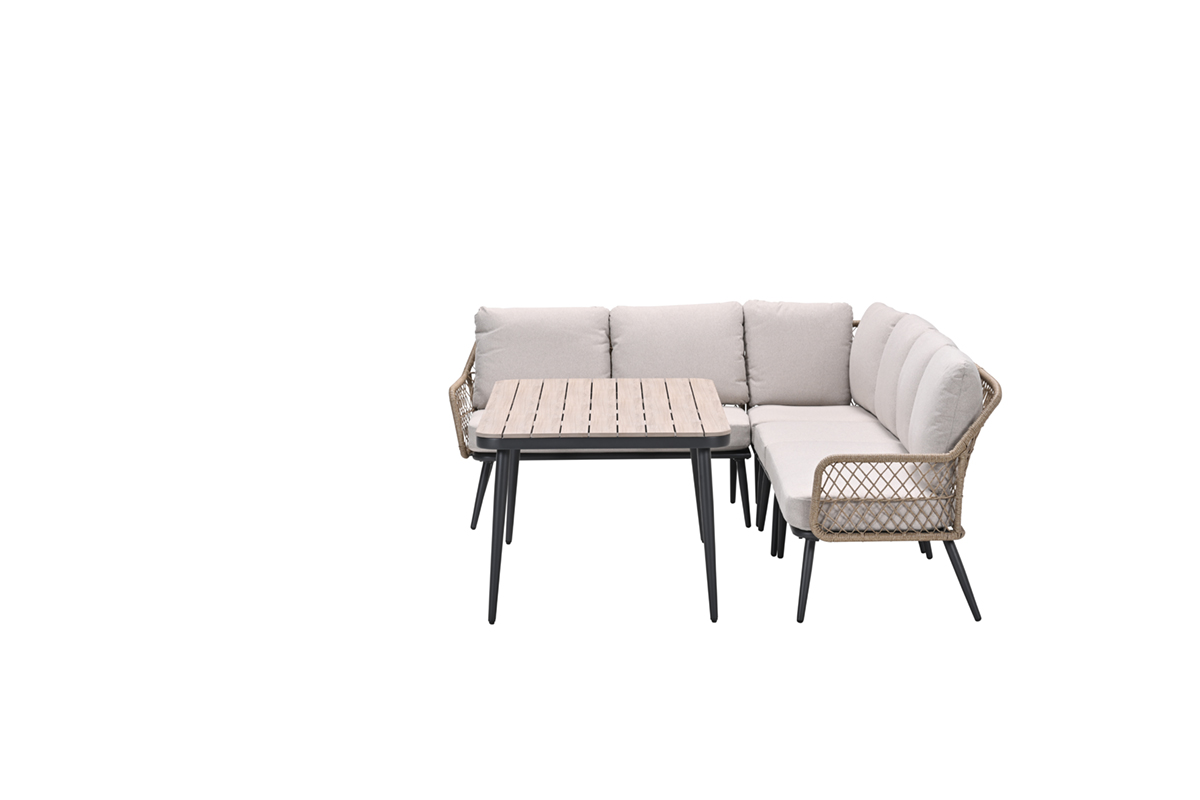 Garden Impressions Lounge-Set Allasio 5-Teilig