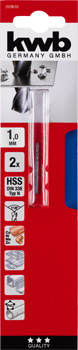 Kwb HSS-Spiralbohrer DIN 338, 1 mm