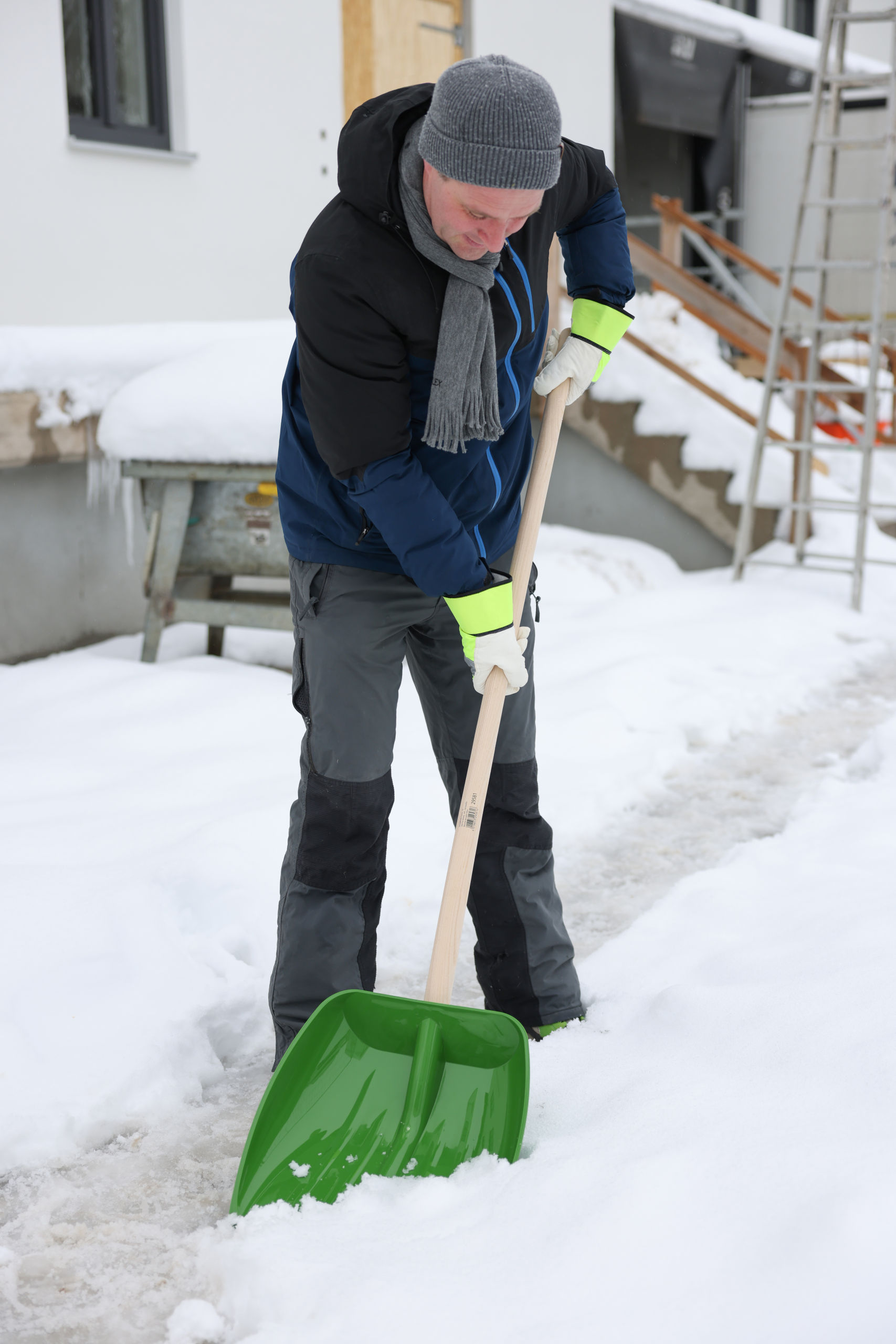 Kerbl Schnee- und Getreideschaufel, Kunststoff, ohne Stoßkante