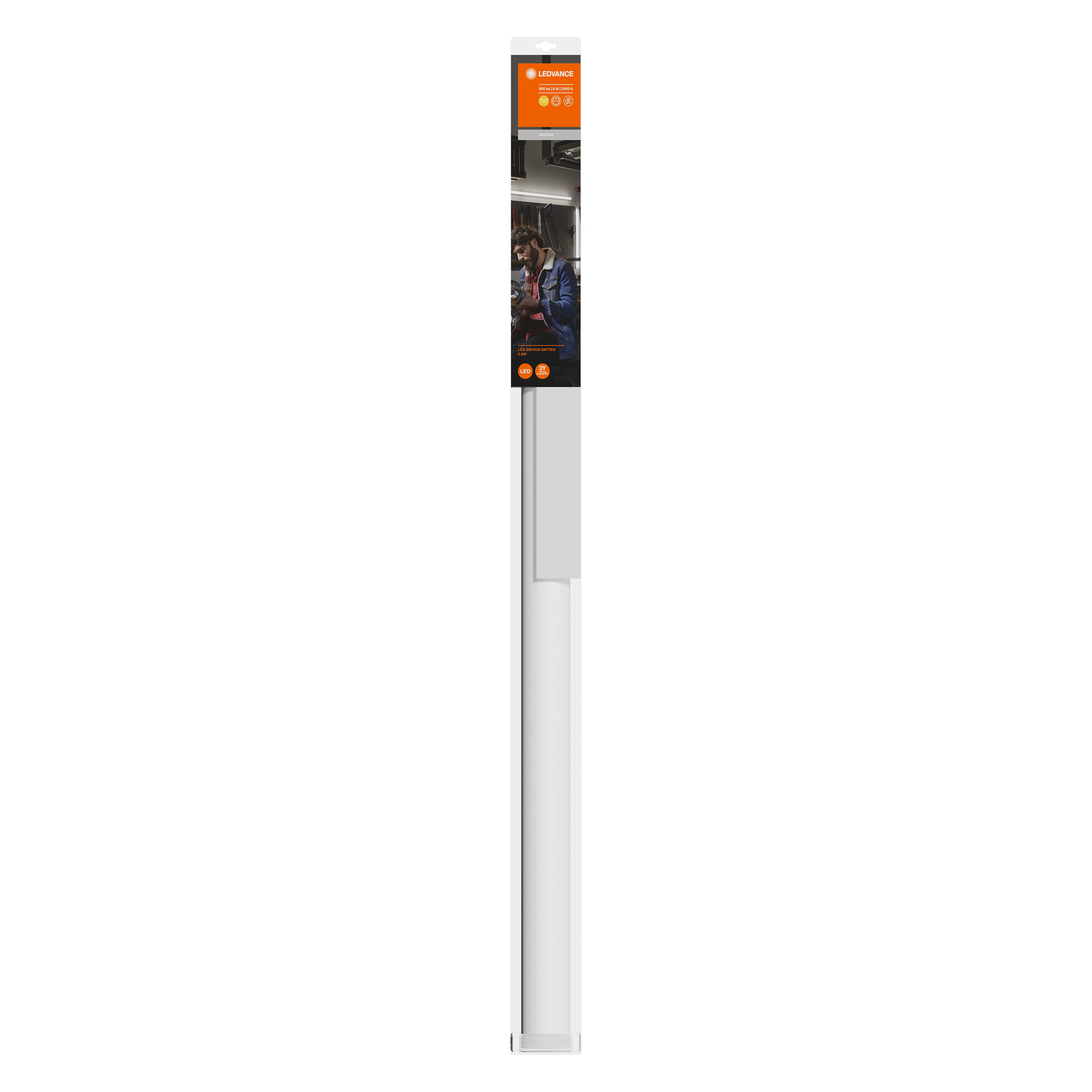 LEDVANCE Lichtleiste LED Switch Batten, 600 mm, 8W, 3000K LEDVANCE Lichtleiste LED Switch Batten, 600 mm, 8W, 3000K