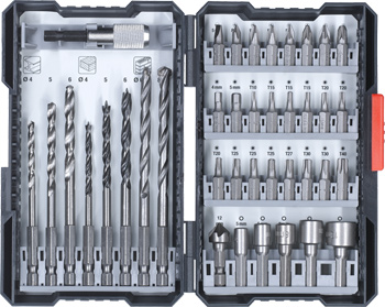 Kwb Bit-Bohrer-Box, 39-tlg.