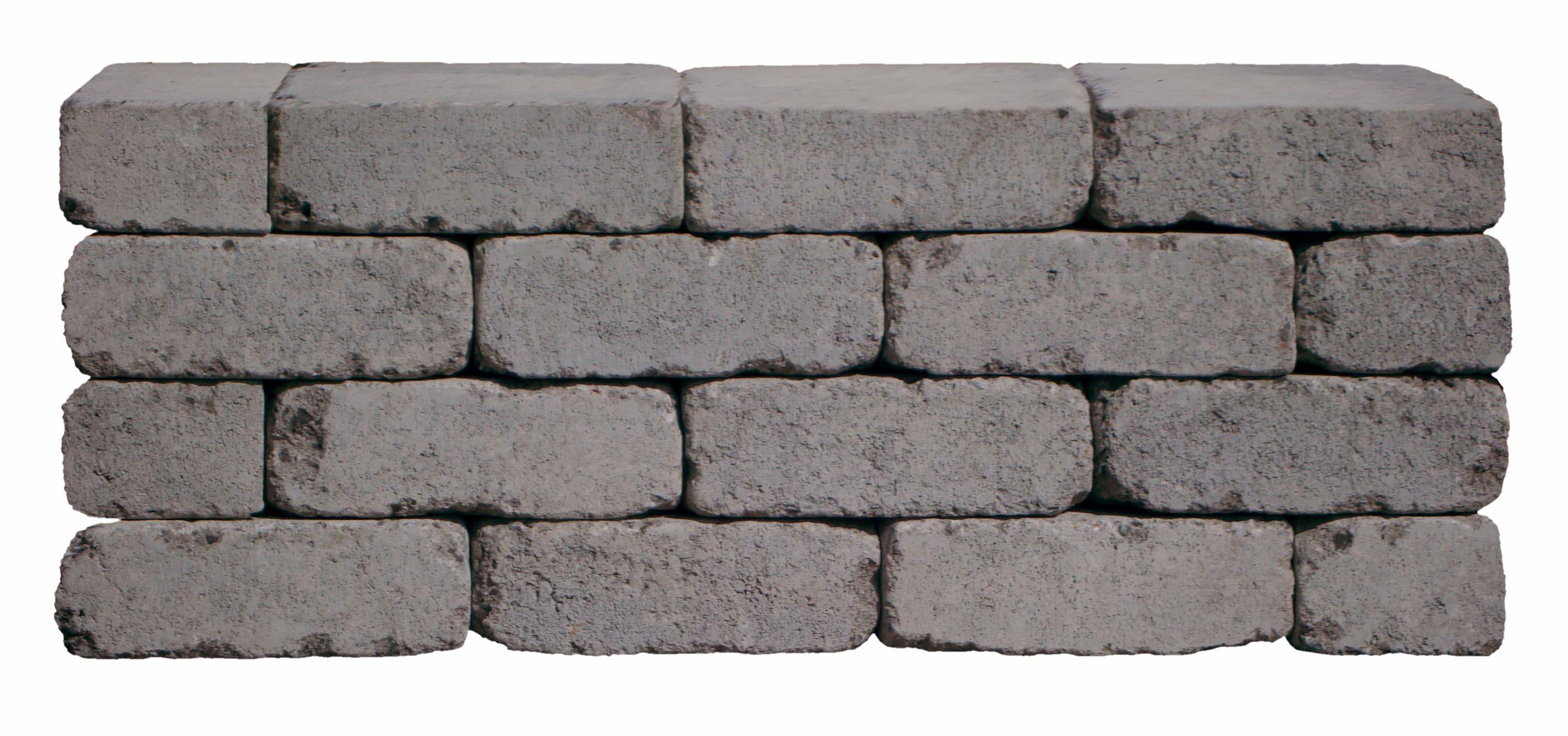 4250039996805_1 Diephaus Mauerstein Antik Pico, 30 x 10 x 10 cm, basalt