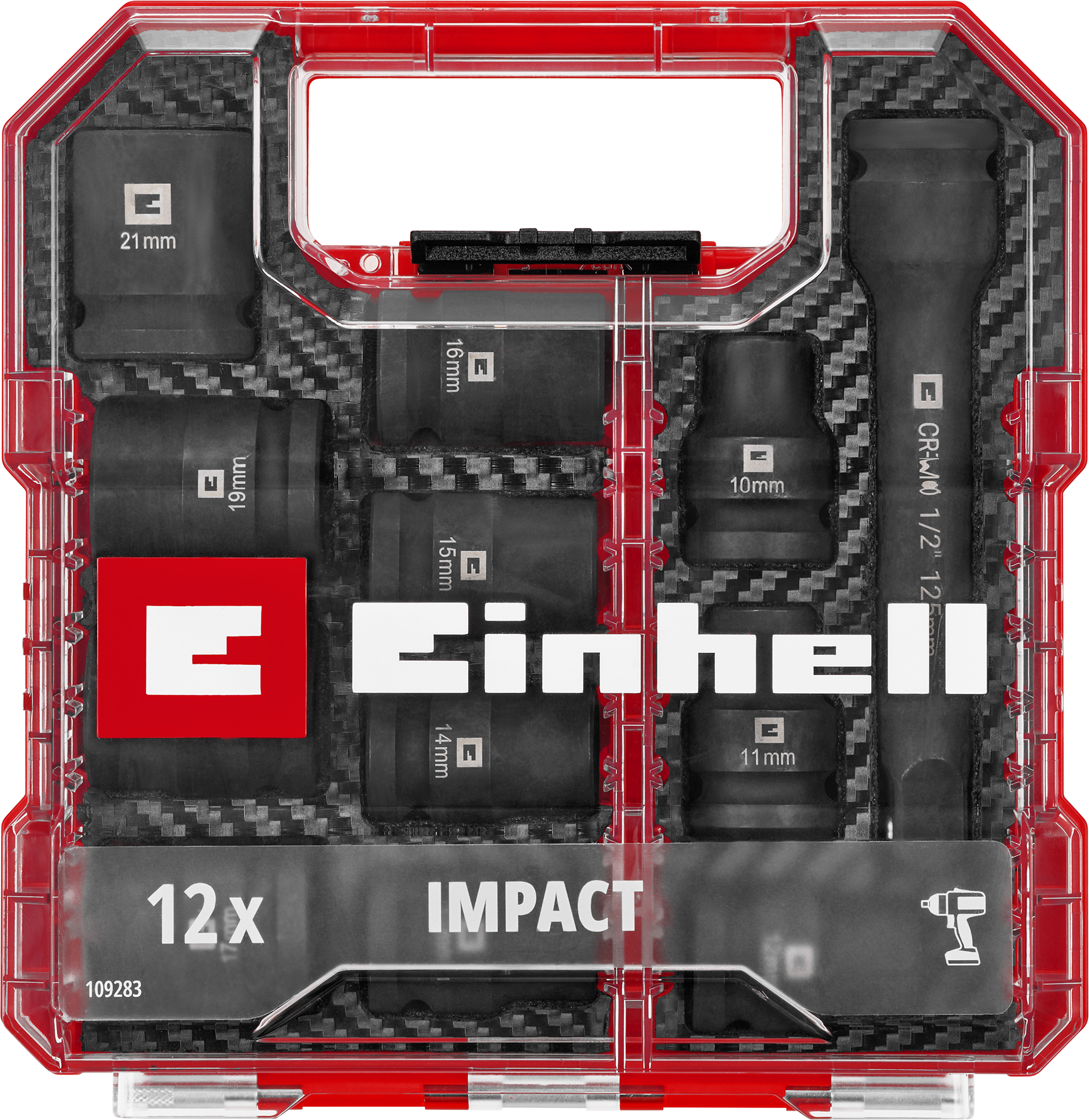 Einhell KFZ-Impact-Stecknuss-Set, 12-tlg. Einhell KFZ-Impact-Stecknuss-Set, 12-tlg.