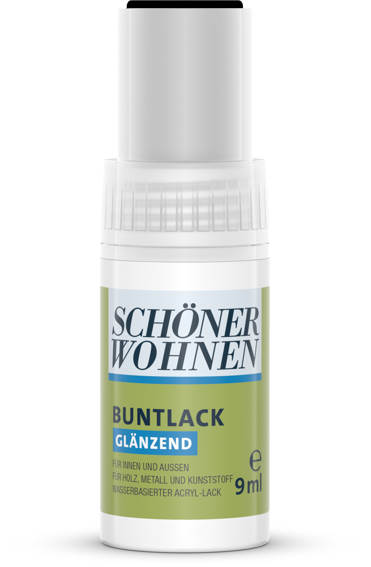 SW_2448-0009-9900 Schöner Wohnen Lackstift, glänzend, schwarz