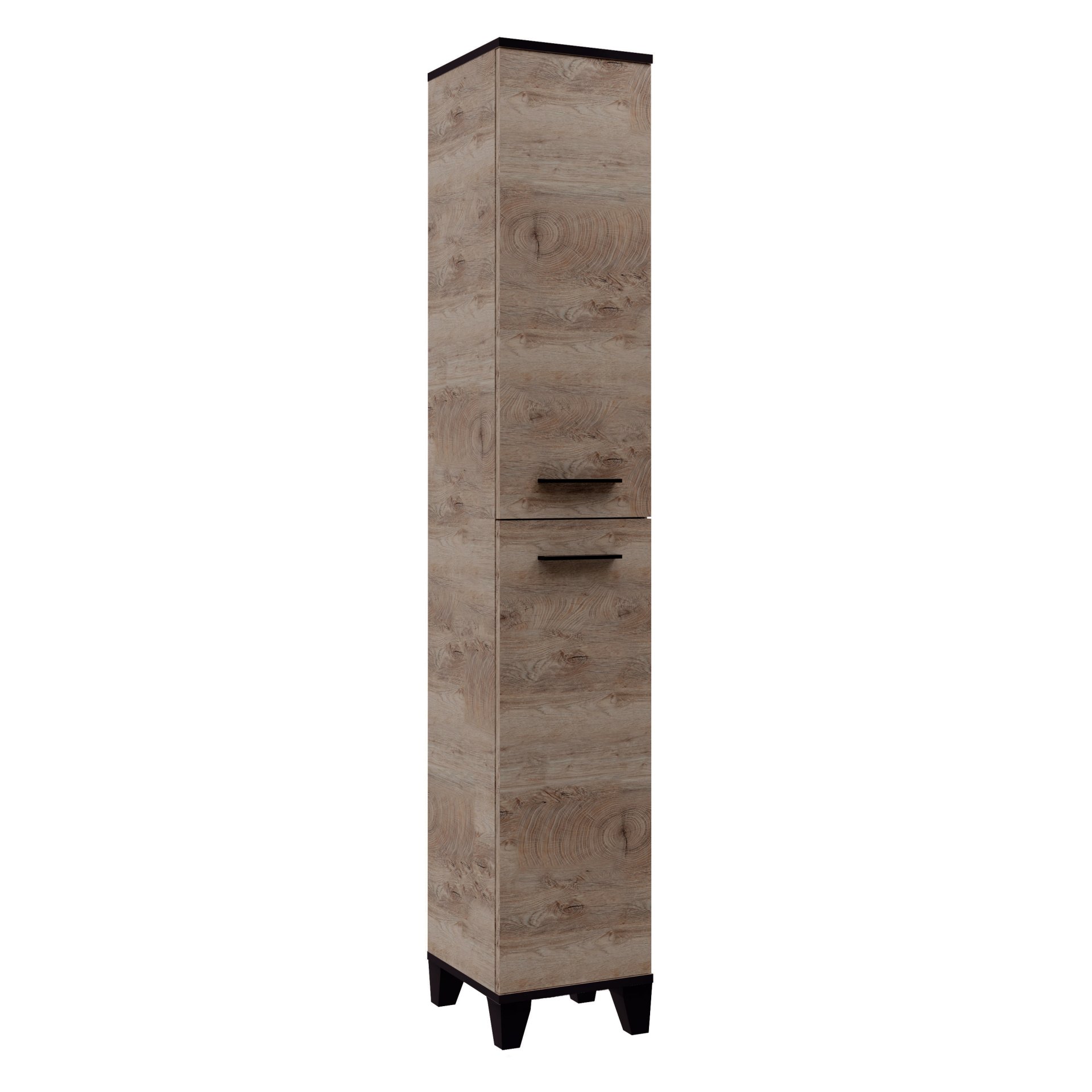 Fackelmann TE-A Hochschrank, 302 x 1752 x 320 mm, Nature-Oak-Optik
