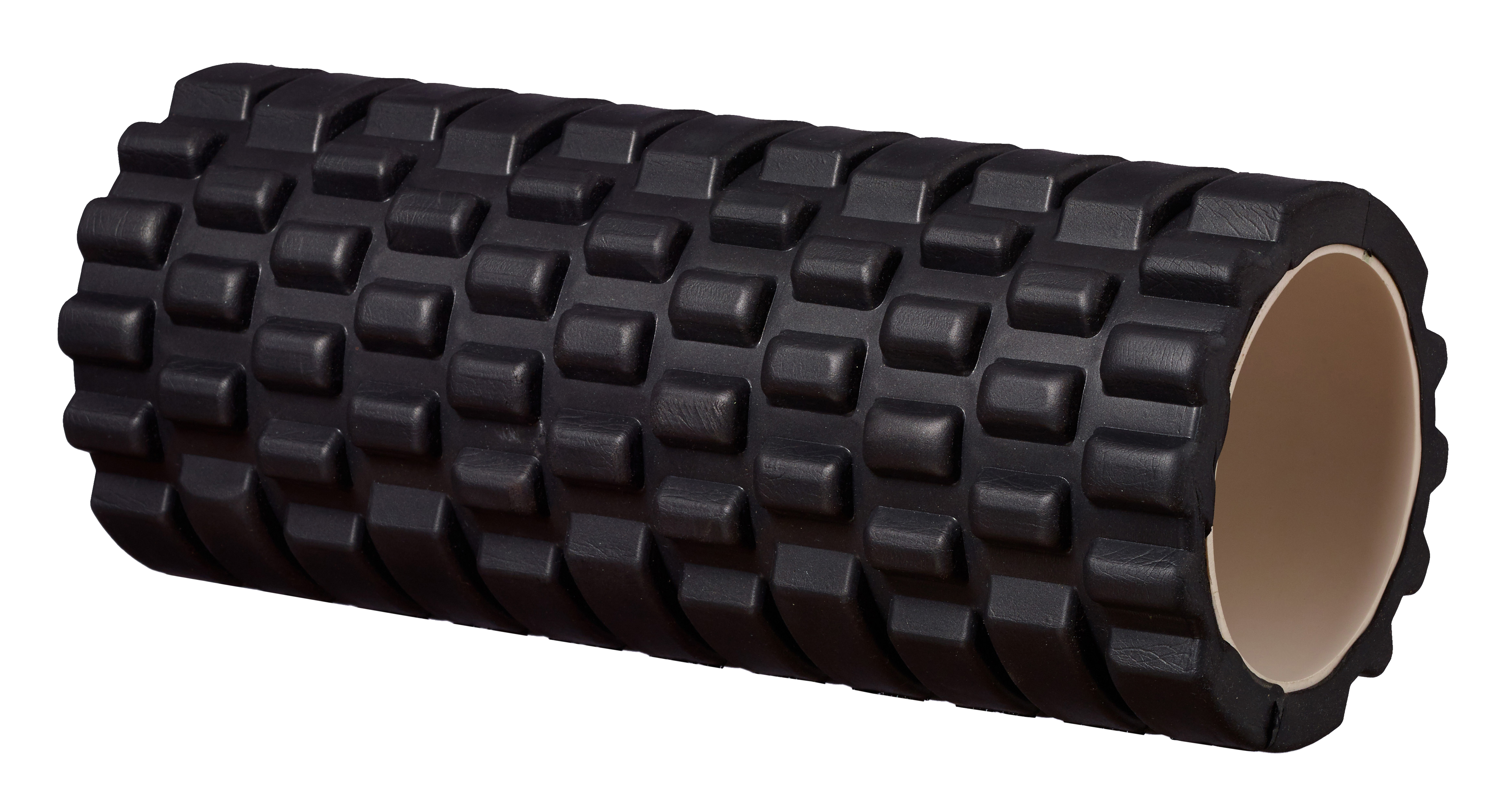 383514 Best Massage Fitness Rolle, schwarz